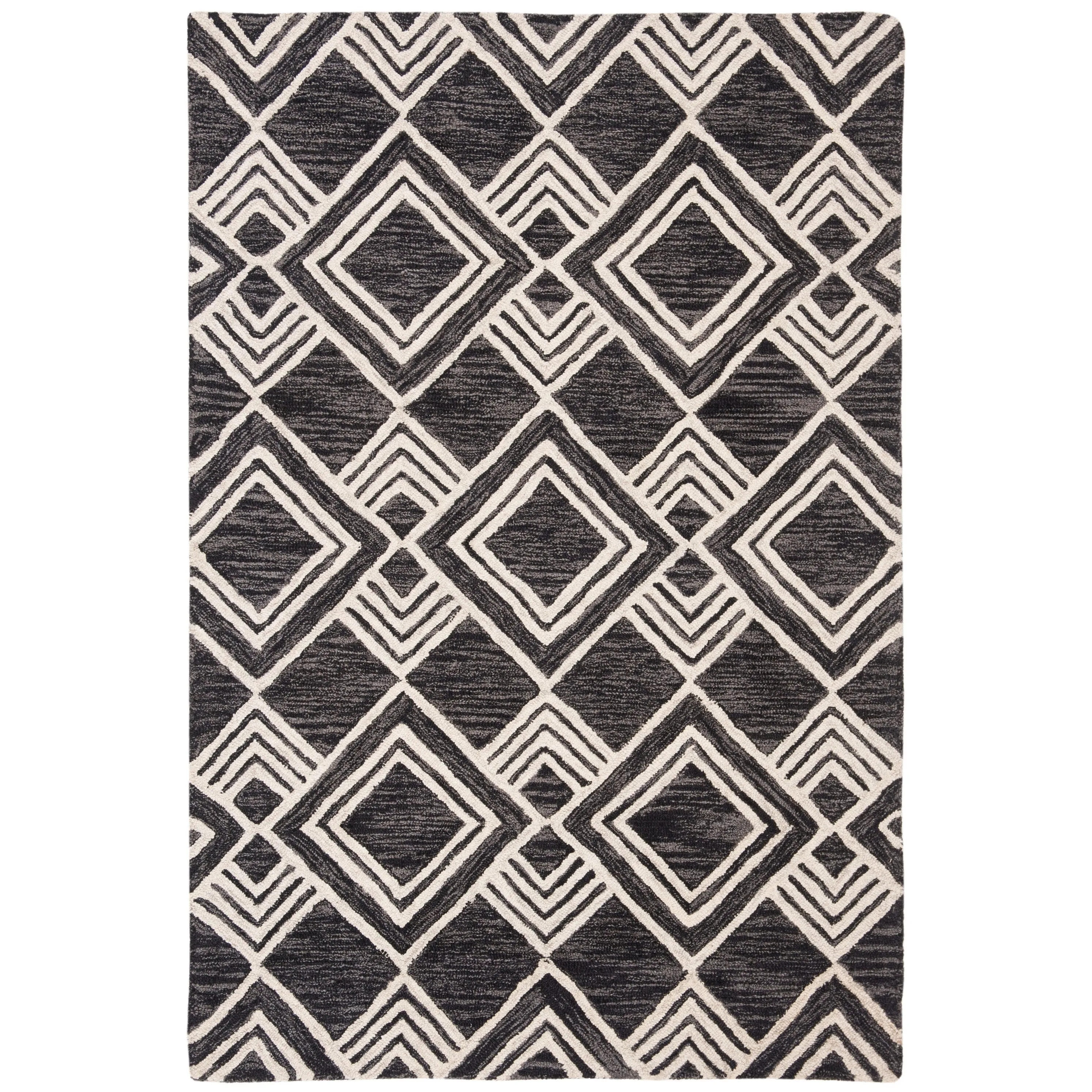 SAFAVIEH Handmade Micro-Loop Sevcan Moroccan Wool Rug