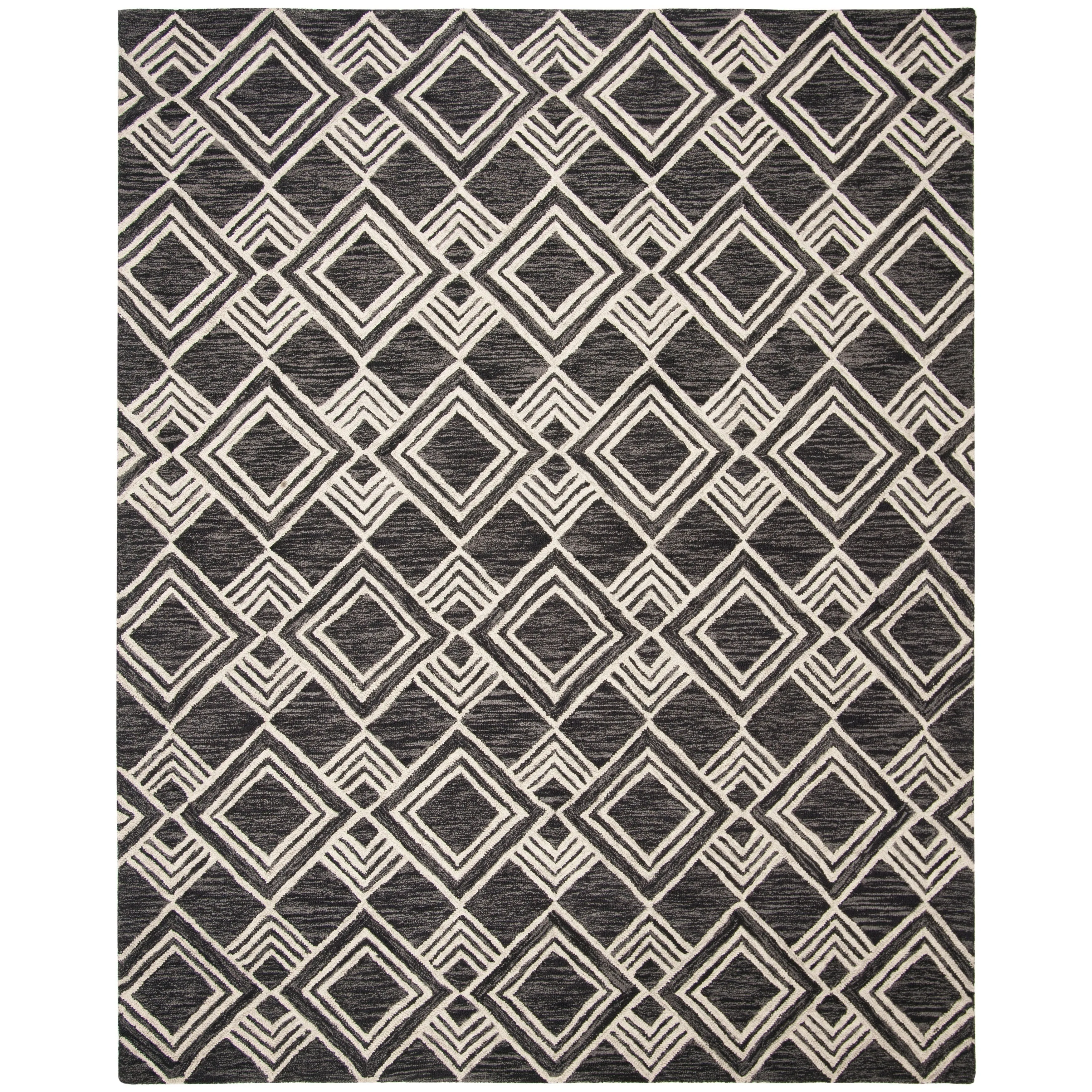 SAFAVIEH Handmade Micro-Loop Sevcan Moroccan Wool Rug