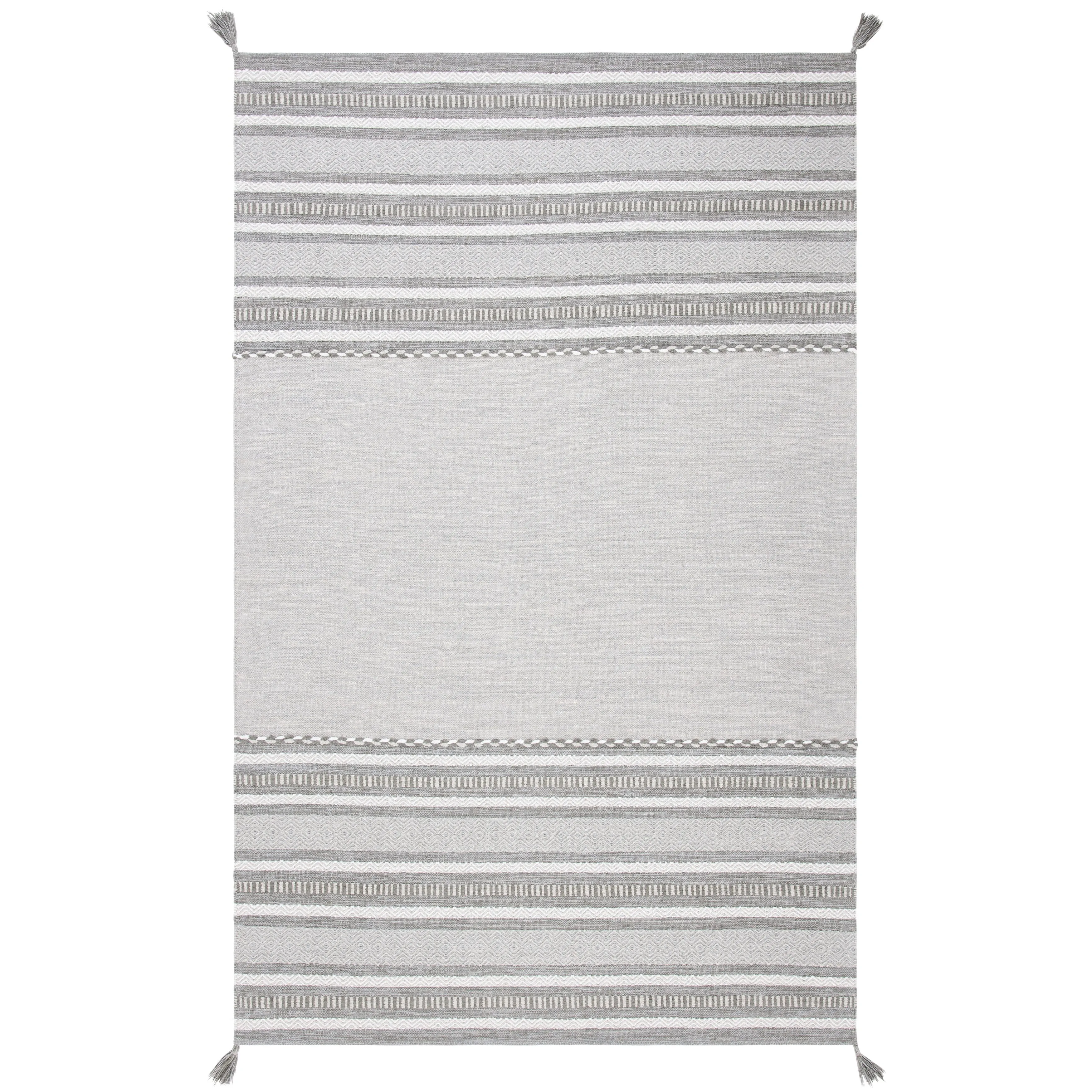 SAFAVIEH Handmade Montauk Carisbrooke Boho Stripe Cotton Flatweave Rug