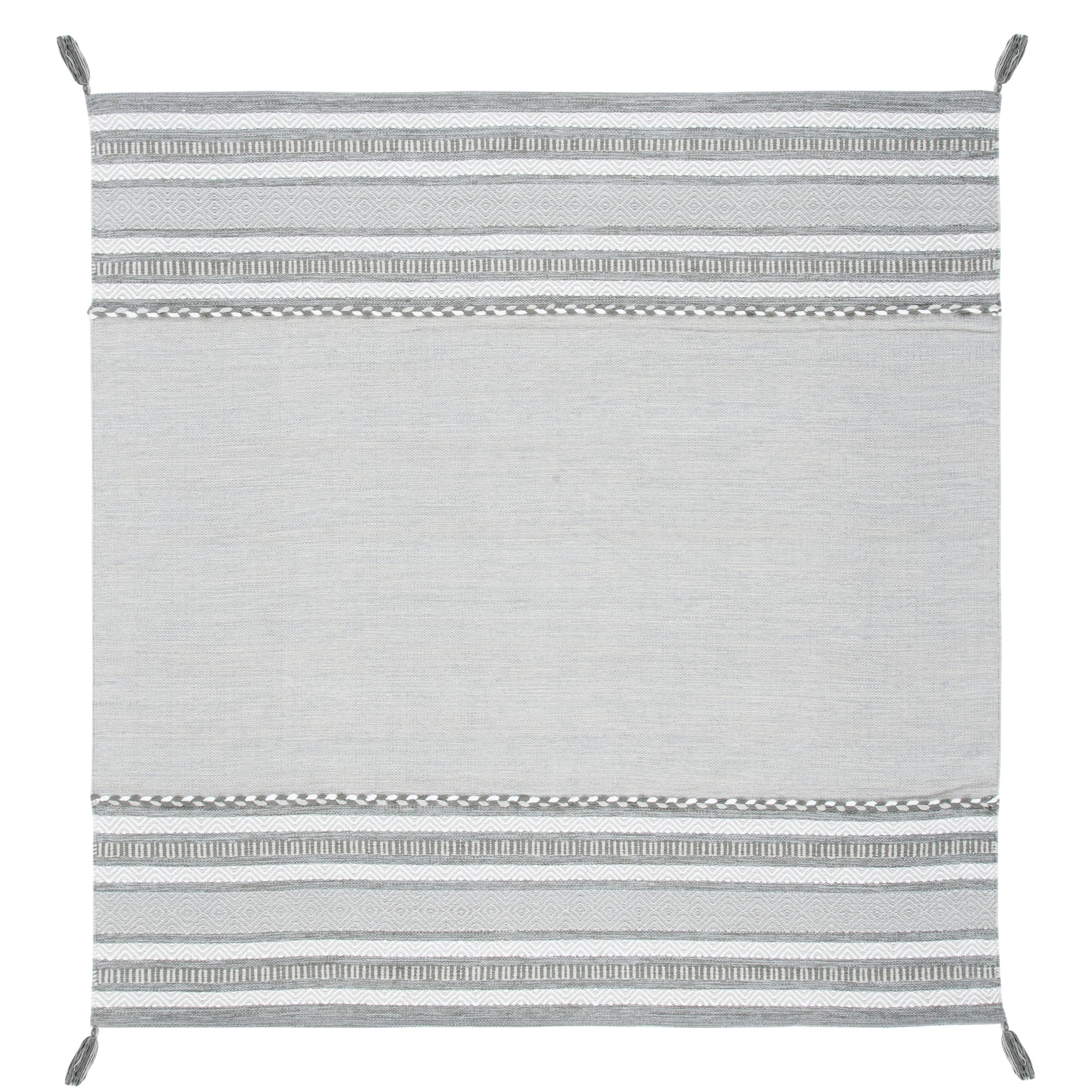 SAFAVIEH Handmade Montauk Carisbrooke Boho Stripe Cotton Flatweave Rug