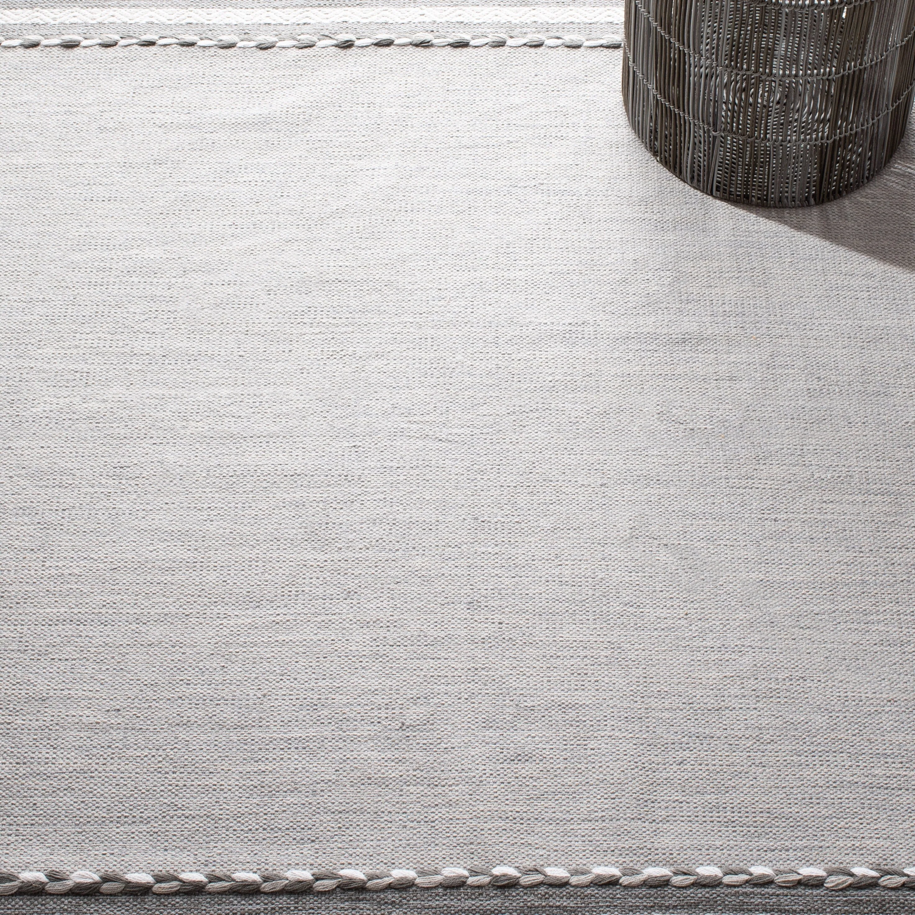 SAFAVIEH Handmade Montauk Carisbrooke Boho Stripe Cotton Flatweave Rug