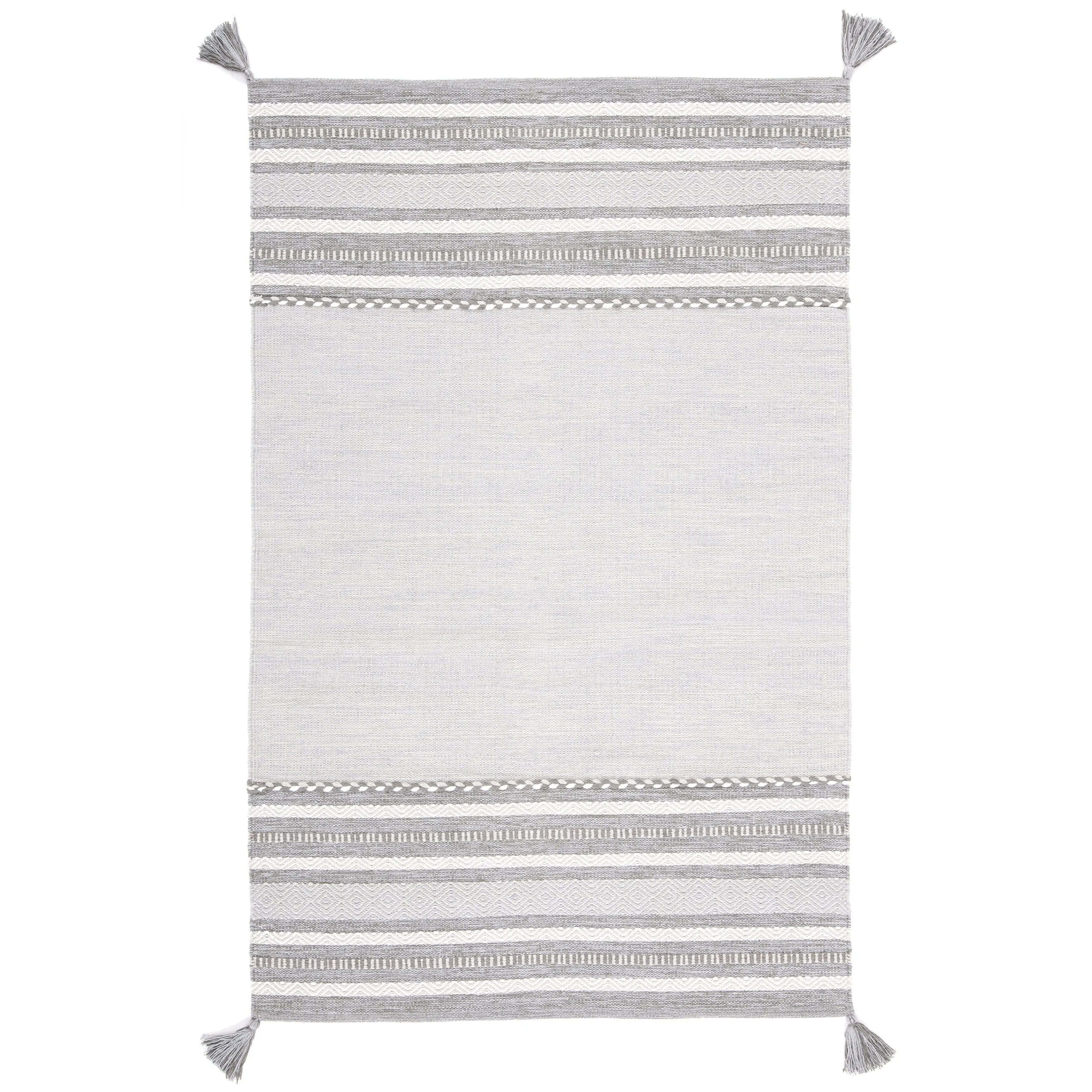 SAFAVIEH Handmade Montauk Carisbrooke Boho Stripe Cotton Flatweave Rug