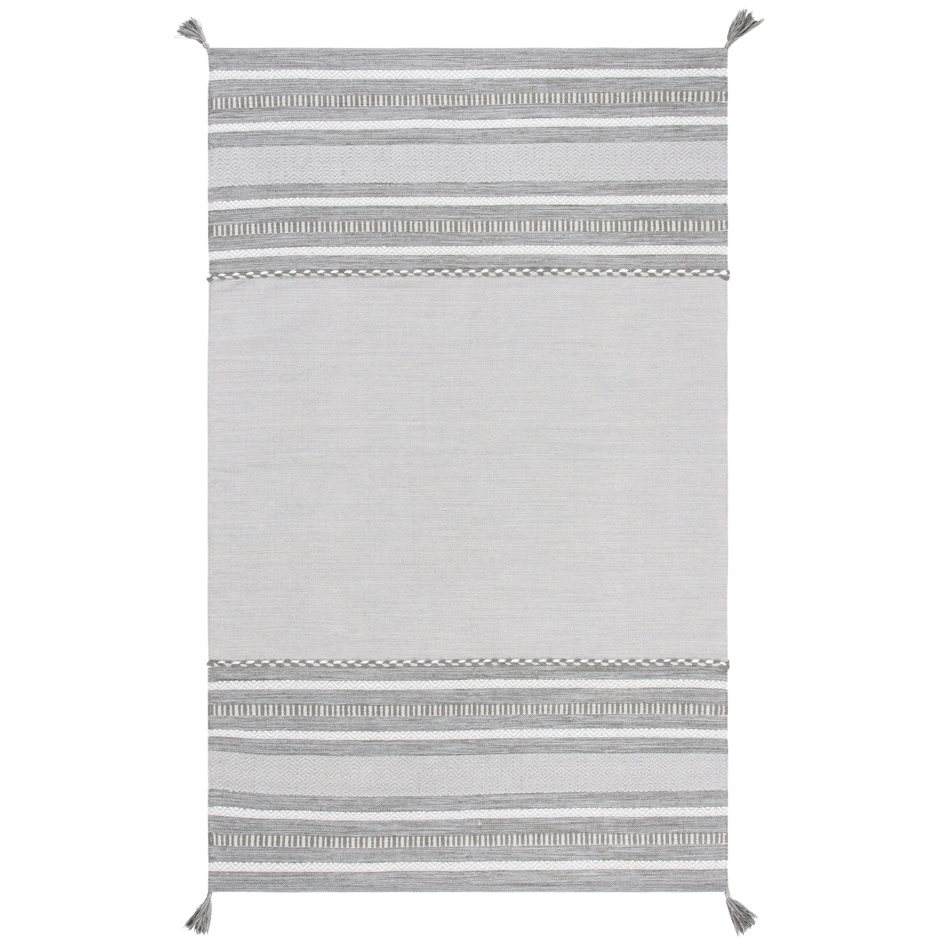 SAFAVIEH Handmade Montauk Carisbrooke Boho Stripe Cotton Flatweave Rug