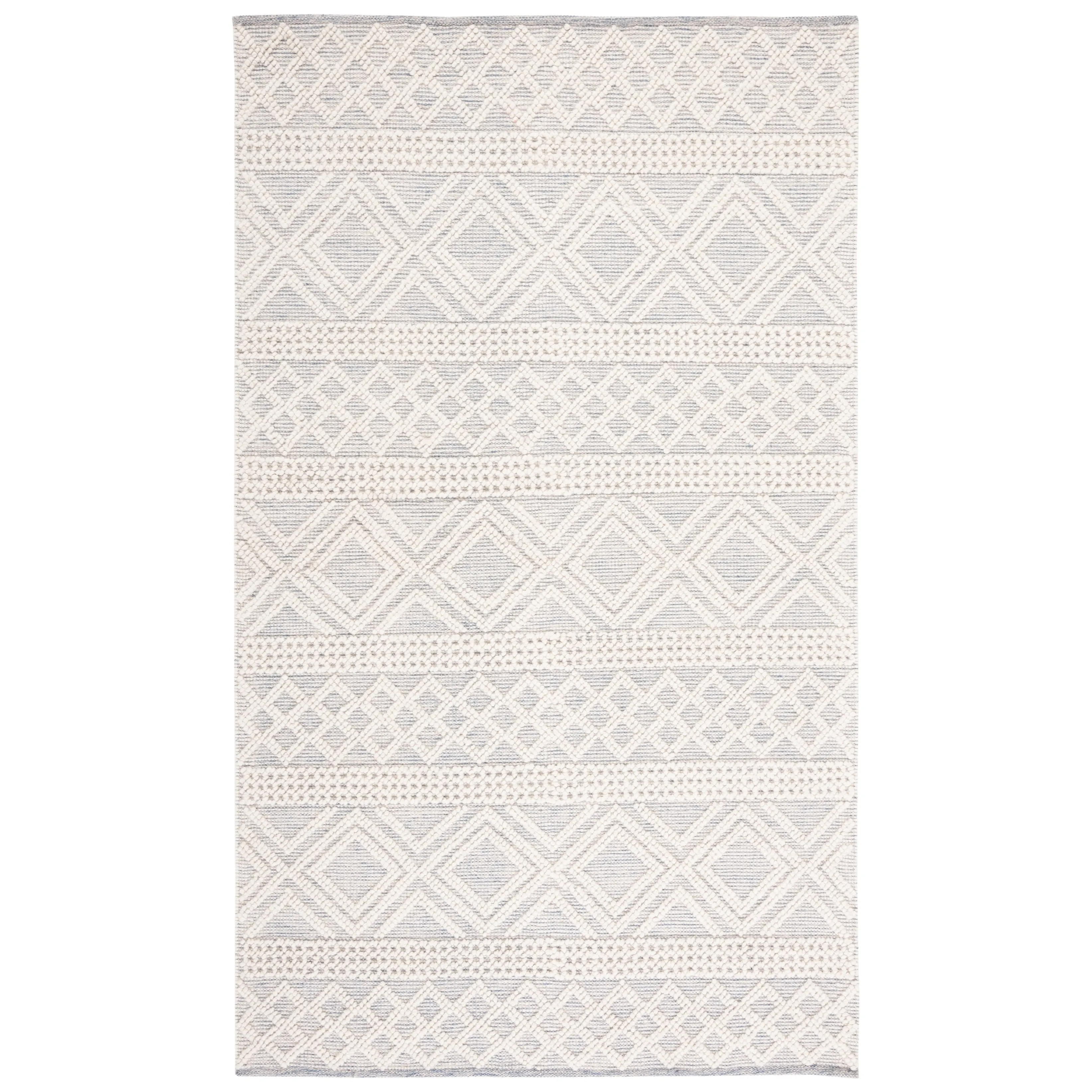 SAFAVIEH Handmade Natura Giedrima Boho Wool Rug