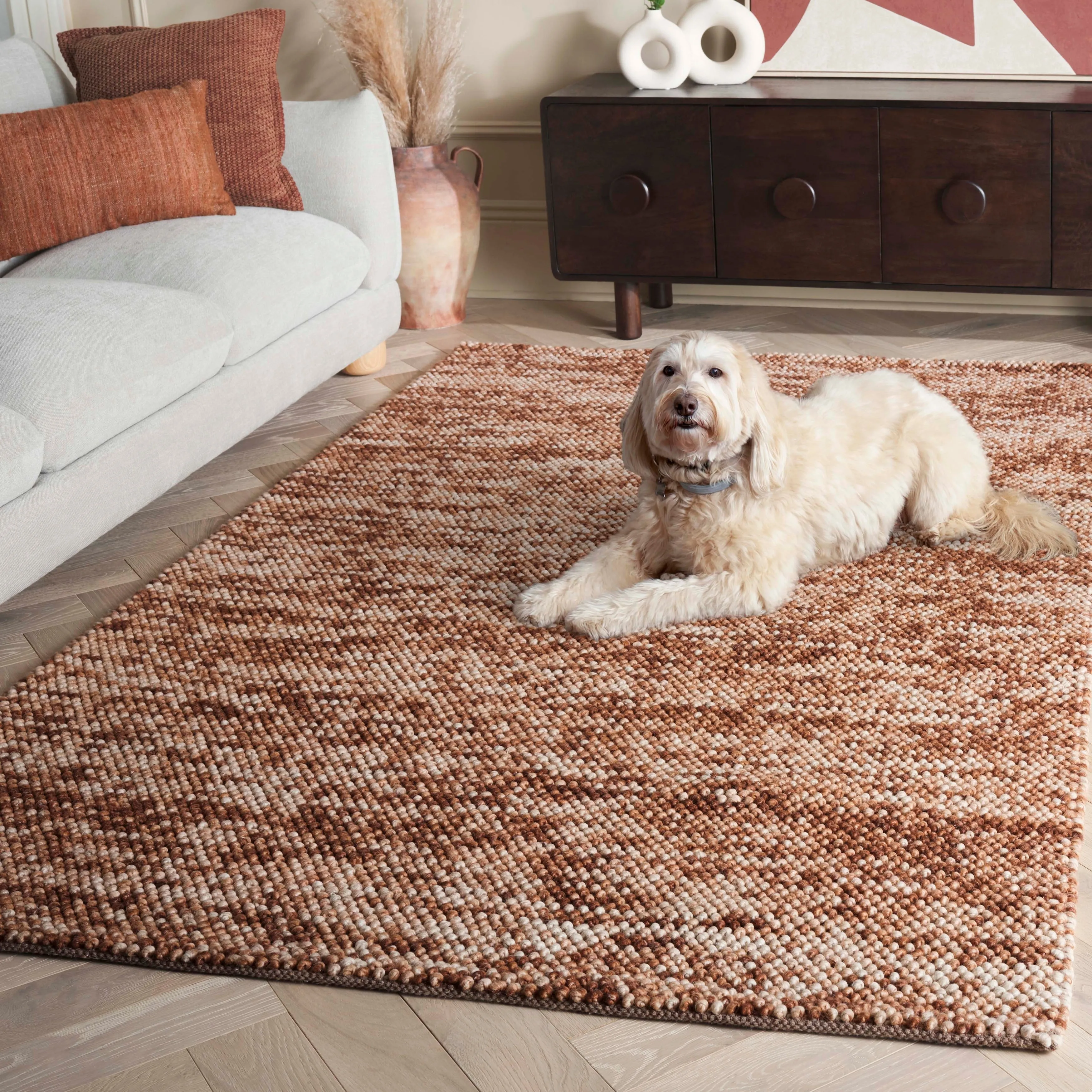 SAFAVIEH Handmade Natura Maayan New Zealand Wool Rug