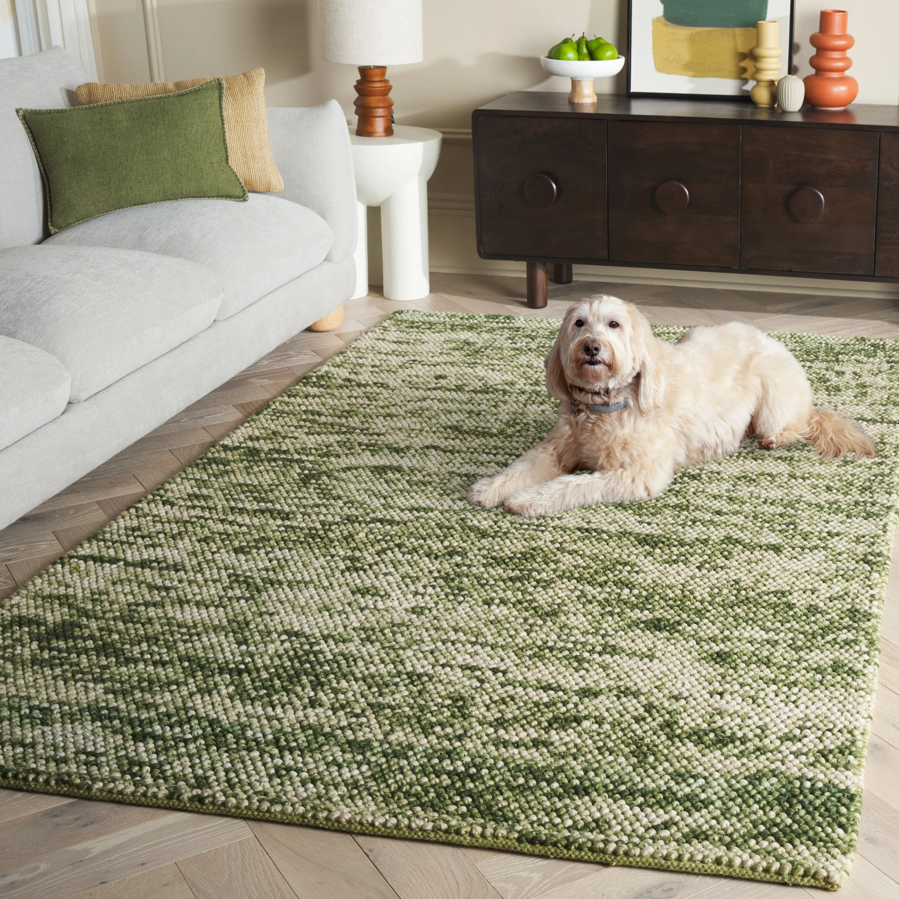 SAFAVIEH Handmade Natura Maayan New Zealand Wool Rug