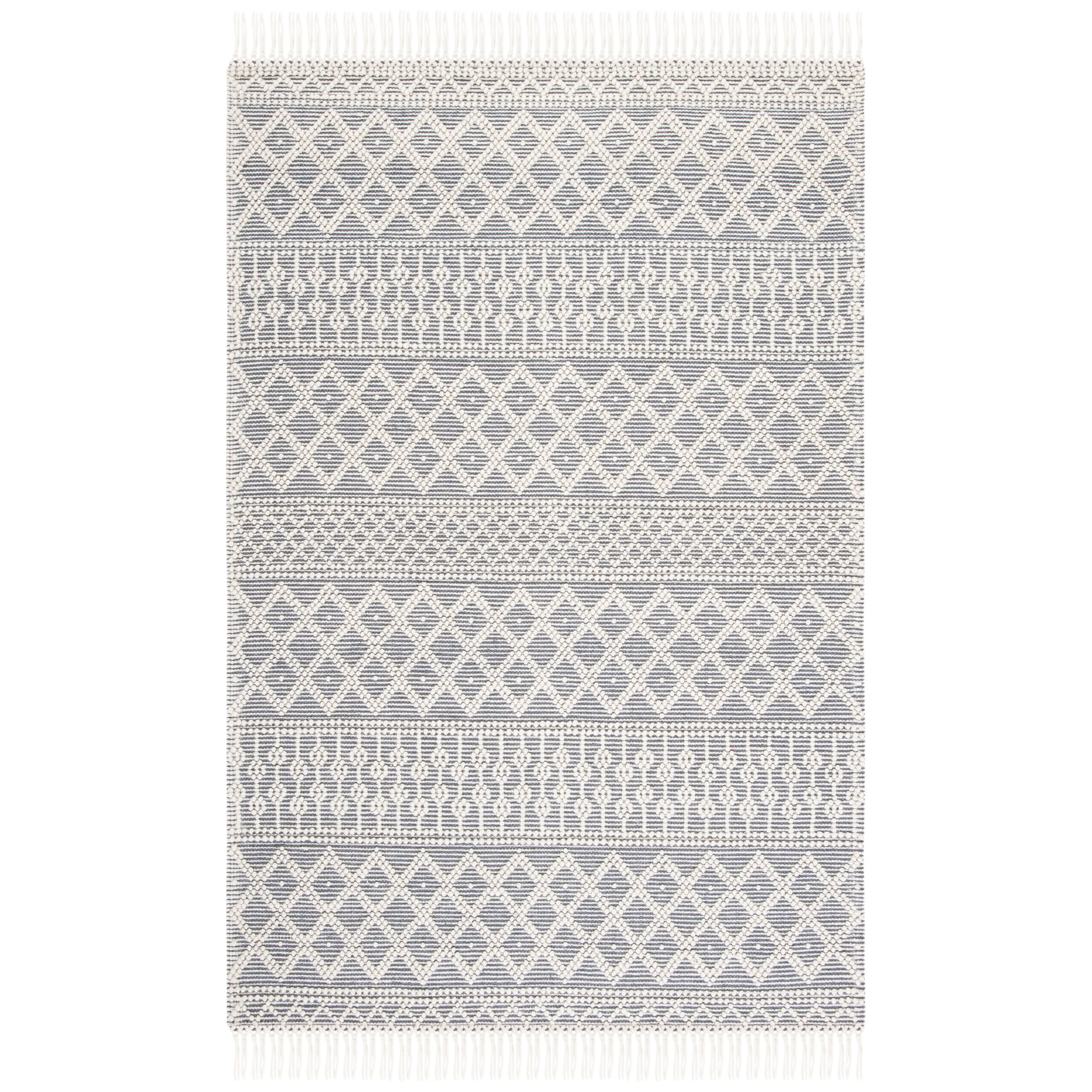 SAFAVIEH Handmade Natura Velitchka Wool Fringe Rug