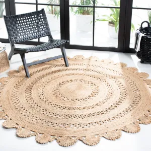 SAFAVIEH Handmade Natural Fiber Mareli Farmhouse Rug