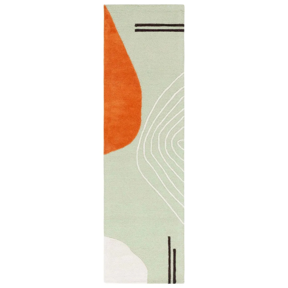 SAFAVIEH Handmade Rodeo Drive Abigayle Mid-Century Modern Wool Rug