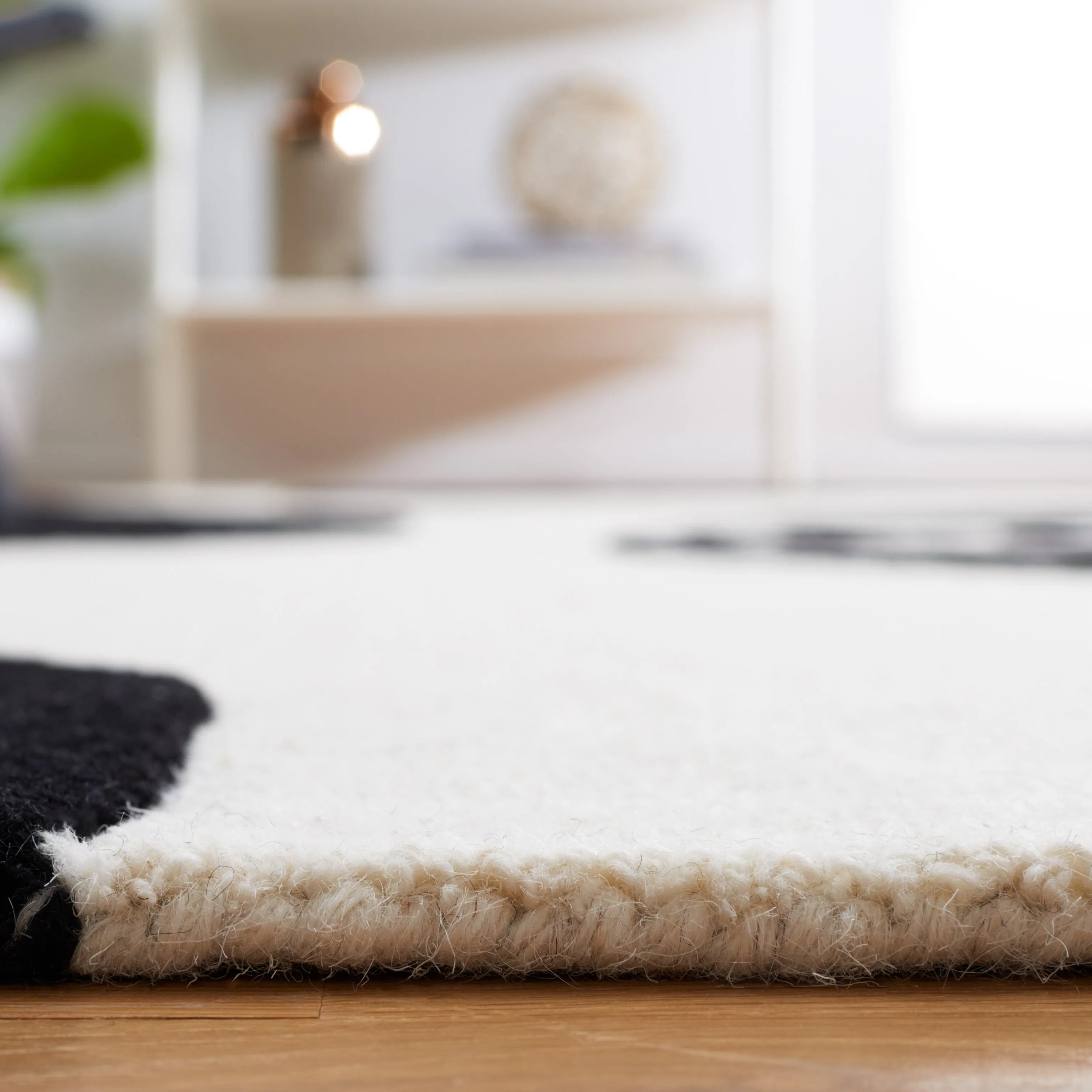SAFAVIEH Handmade Rodeo Drive Abigayle Mid-Century Modern Wool Rug