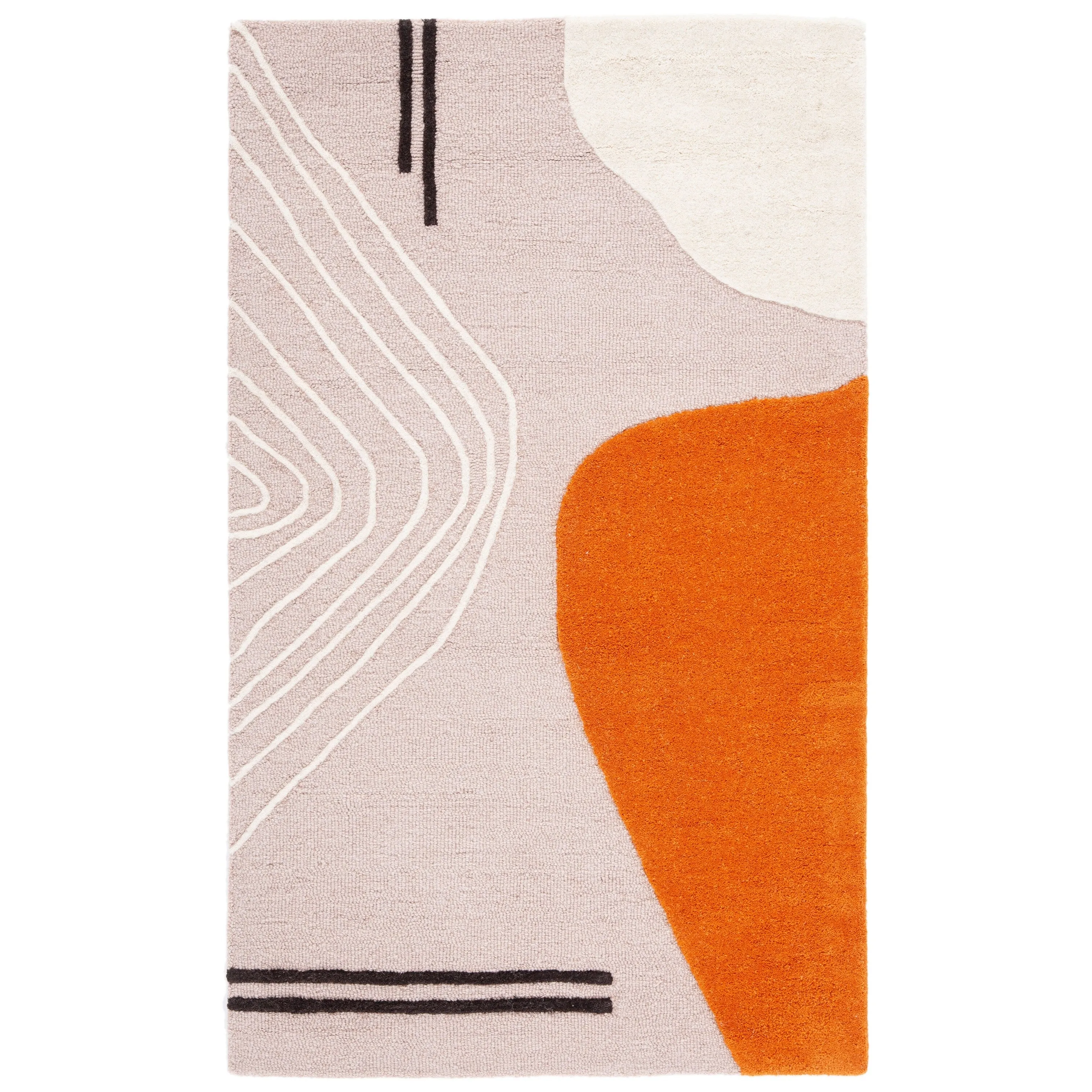 SAFAVIEH Handmade Rodeo Drive Abigayle Mid-Century Modern Wool Rug