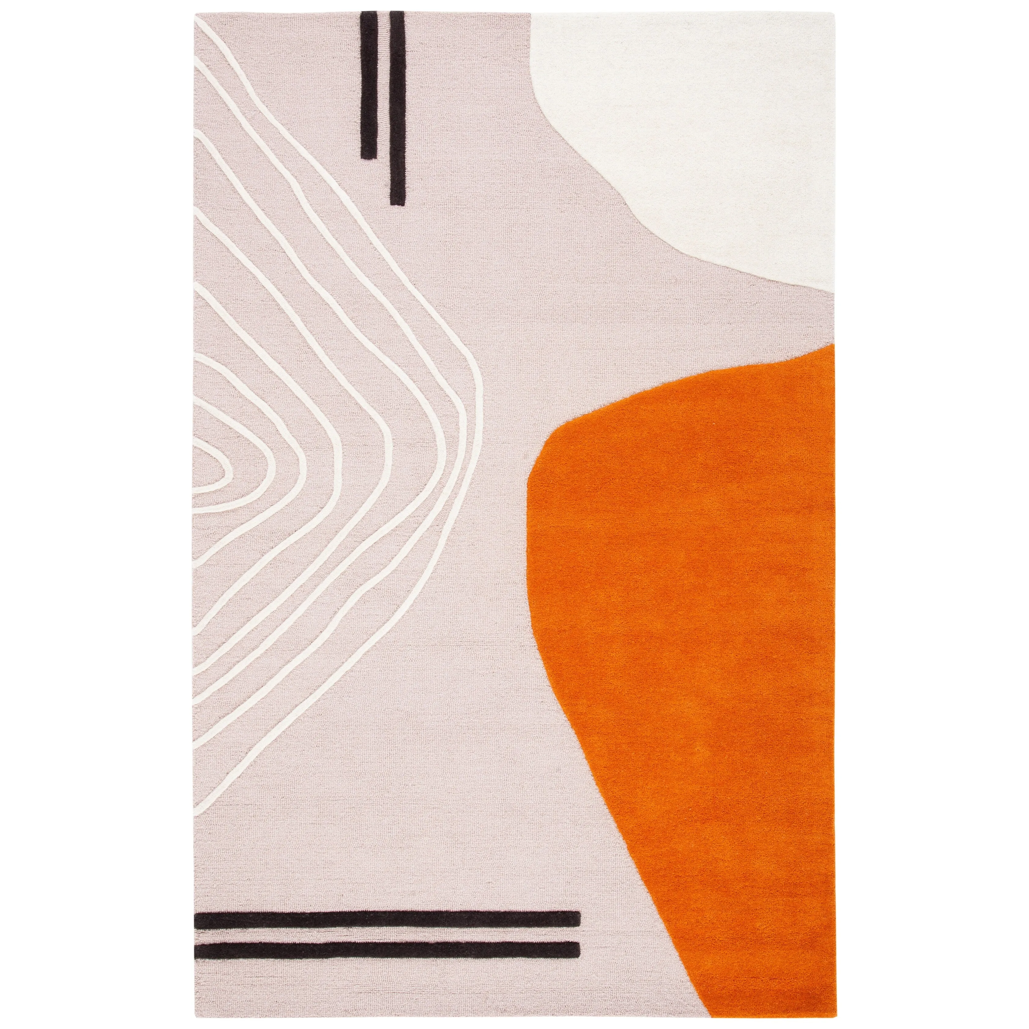 SAFAVIEH Handmade Rodeo Drive Abigayle Mid-Century Modern Wool Rug