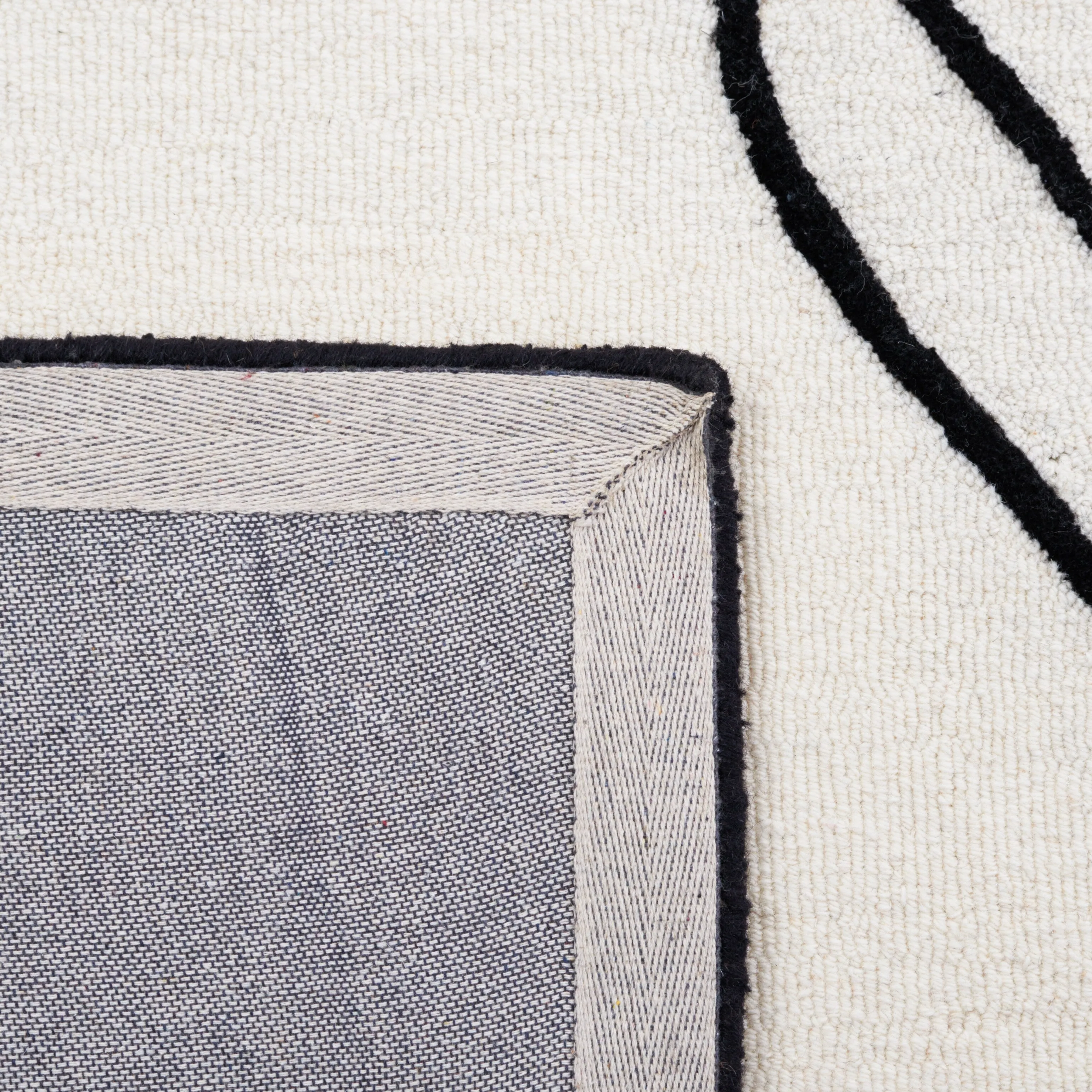 SAFAVIEH Handmade Rodeo Drive Abigayle Mid-Century Modern Wool Rug