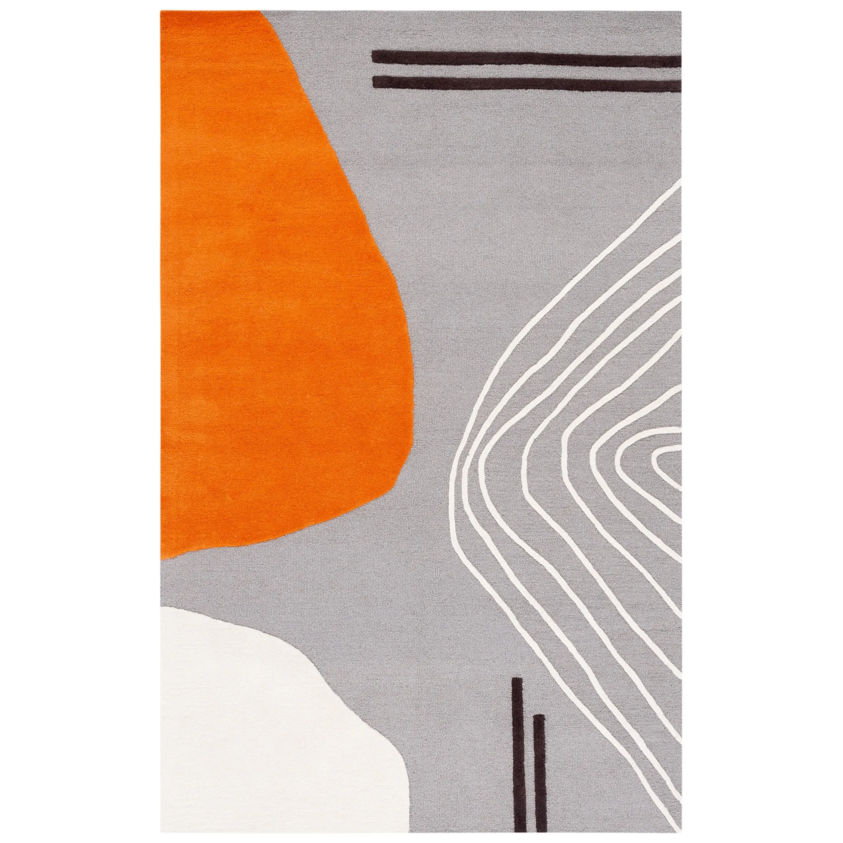 SAFAVIEH Handmade Rodeo Drive Abigayle Mid-Century Modern Wool Rug