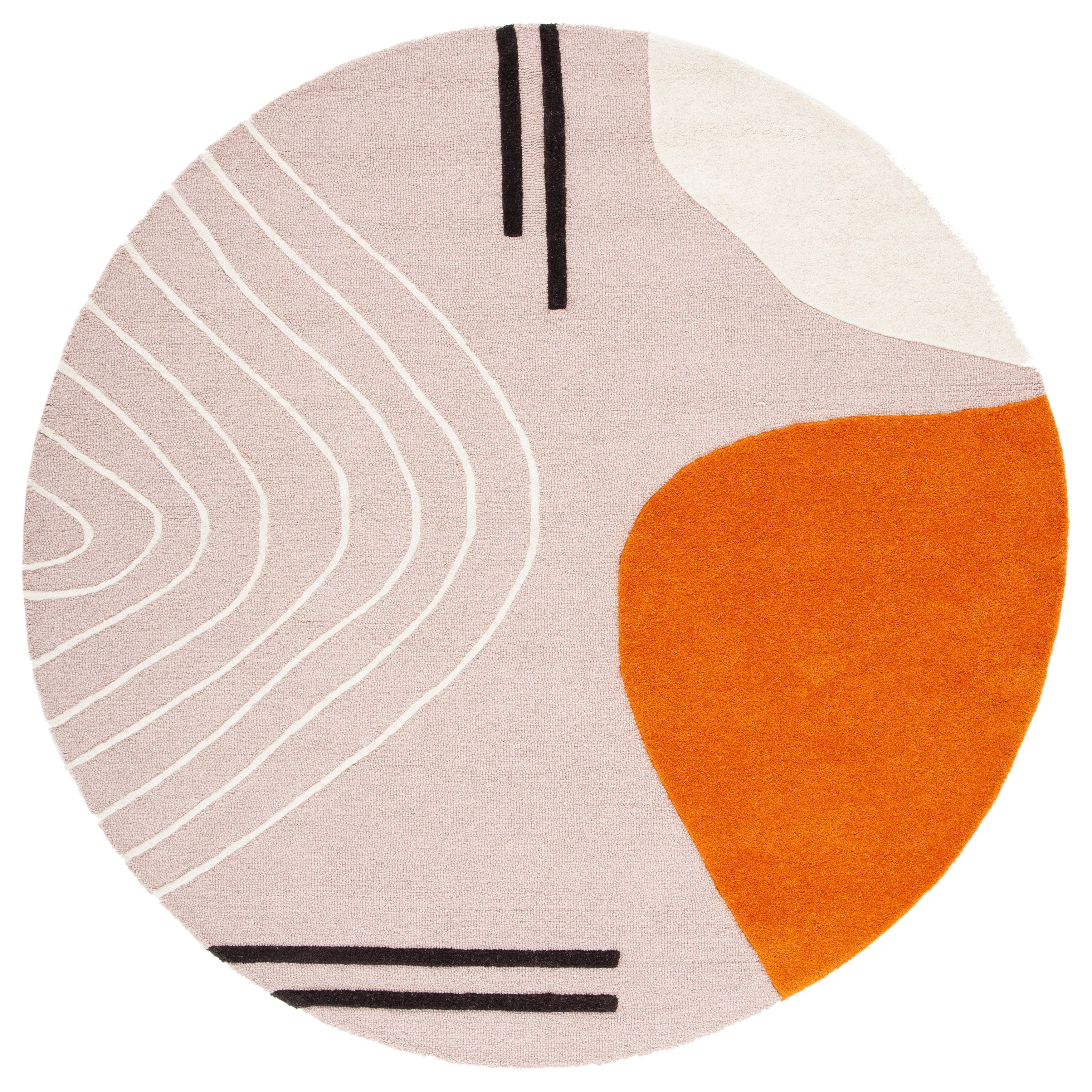 SAFAVIEH Handmade Rodeo Drive Abigayle Mid-Century Modern Wool Rug