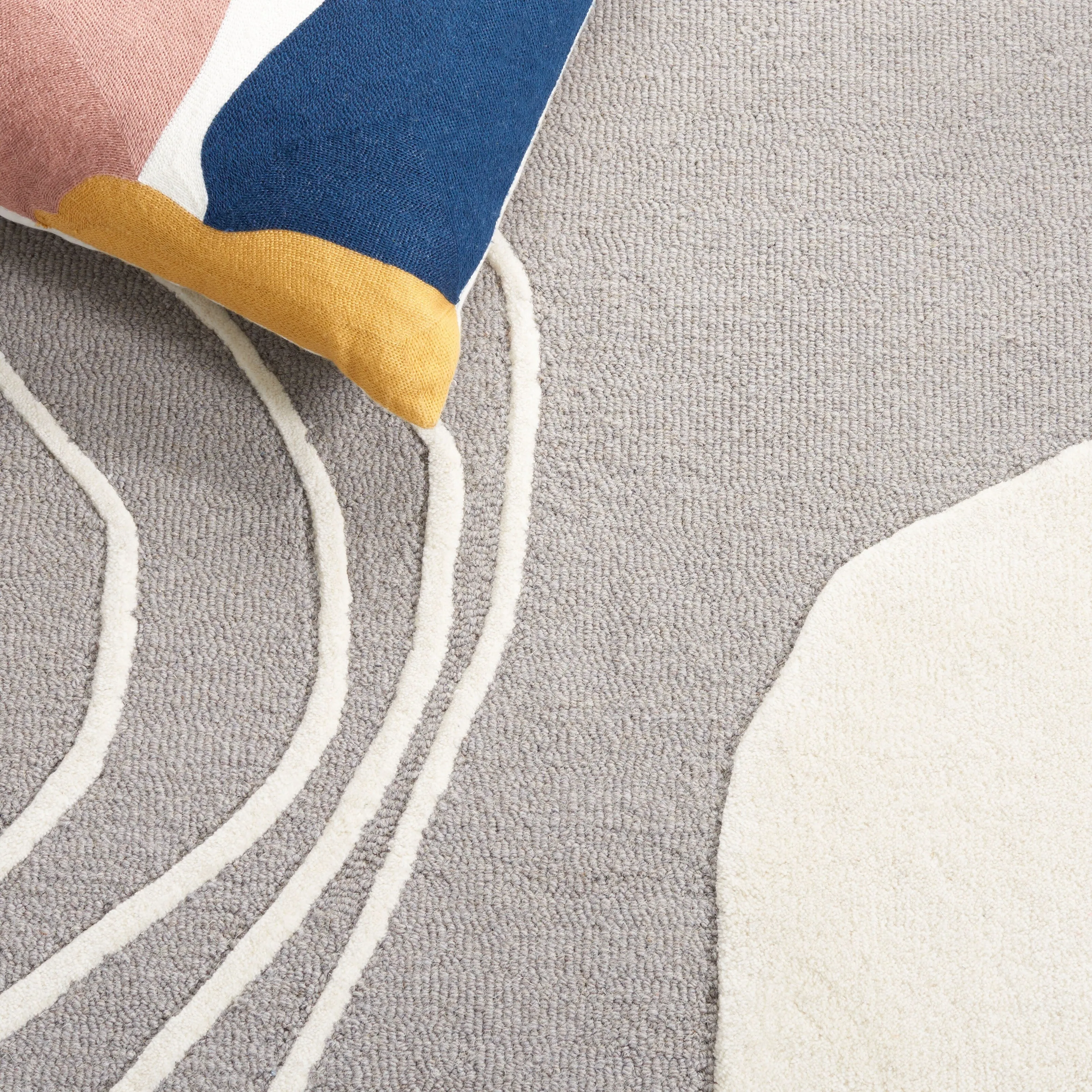 SAFAVIEH Handmade Rodeo Drive Abigayle Mid-Century Modern Wool Rug
