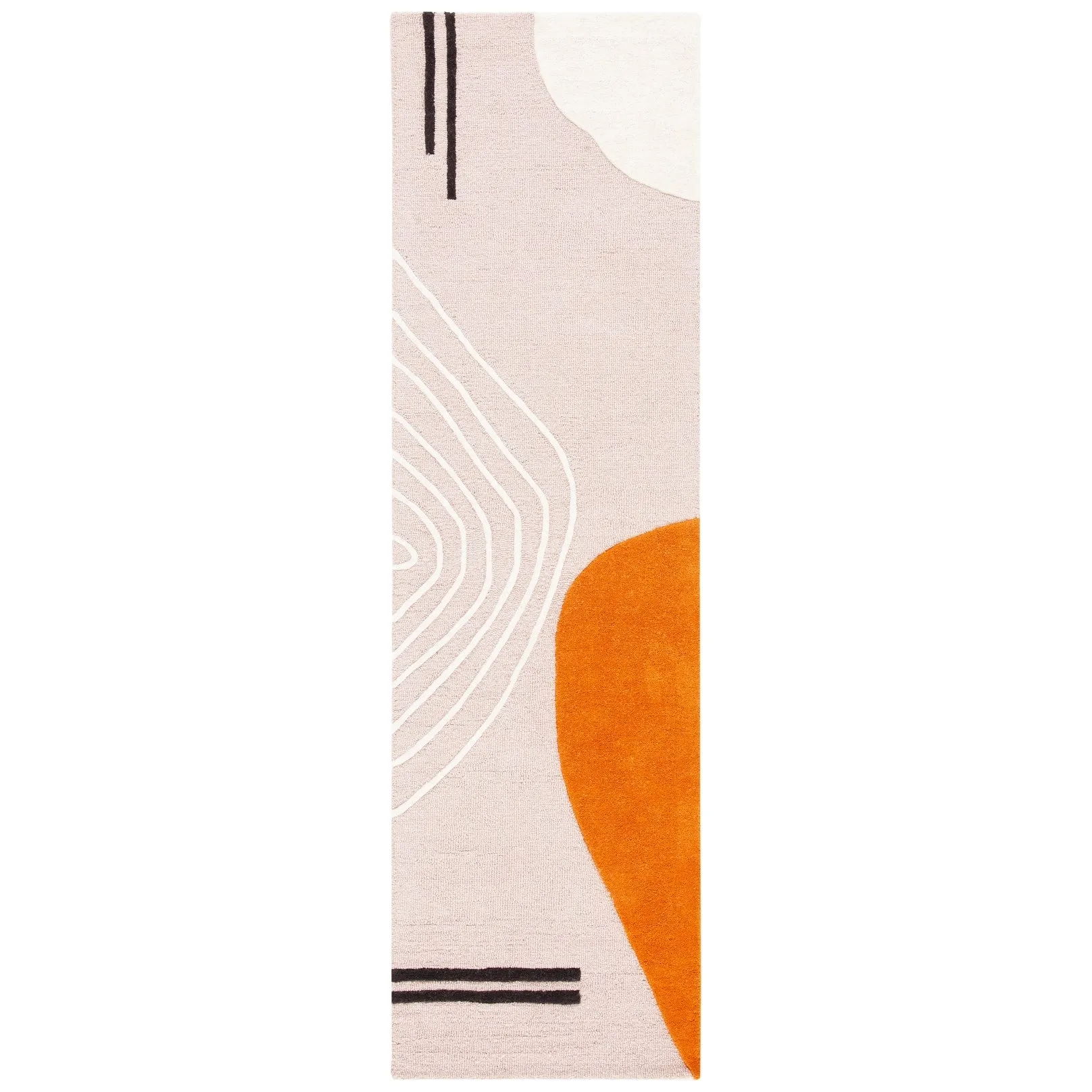 SAFAVIEH Handmade Rodeo Drive Abigayle Mid-Century Modern Wool Rug