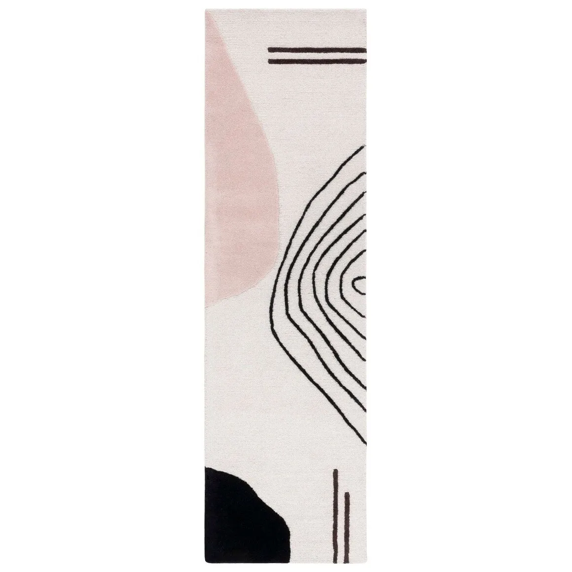 SAFAVIEH Handmade Rodeo Drive Abigayle Mid-Century Modern Wool Rug