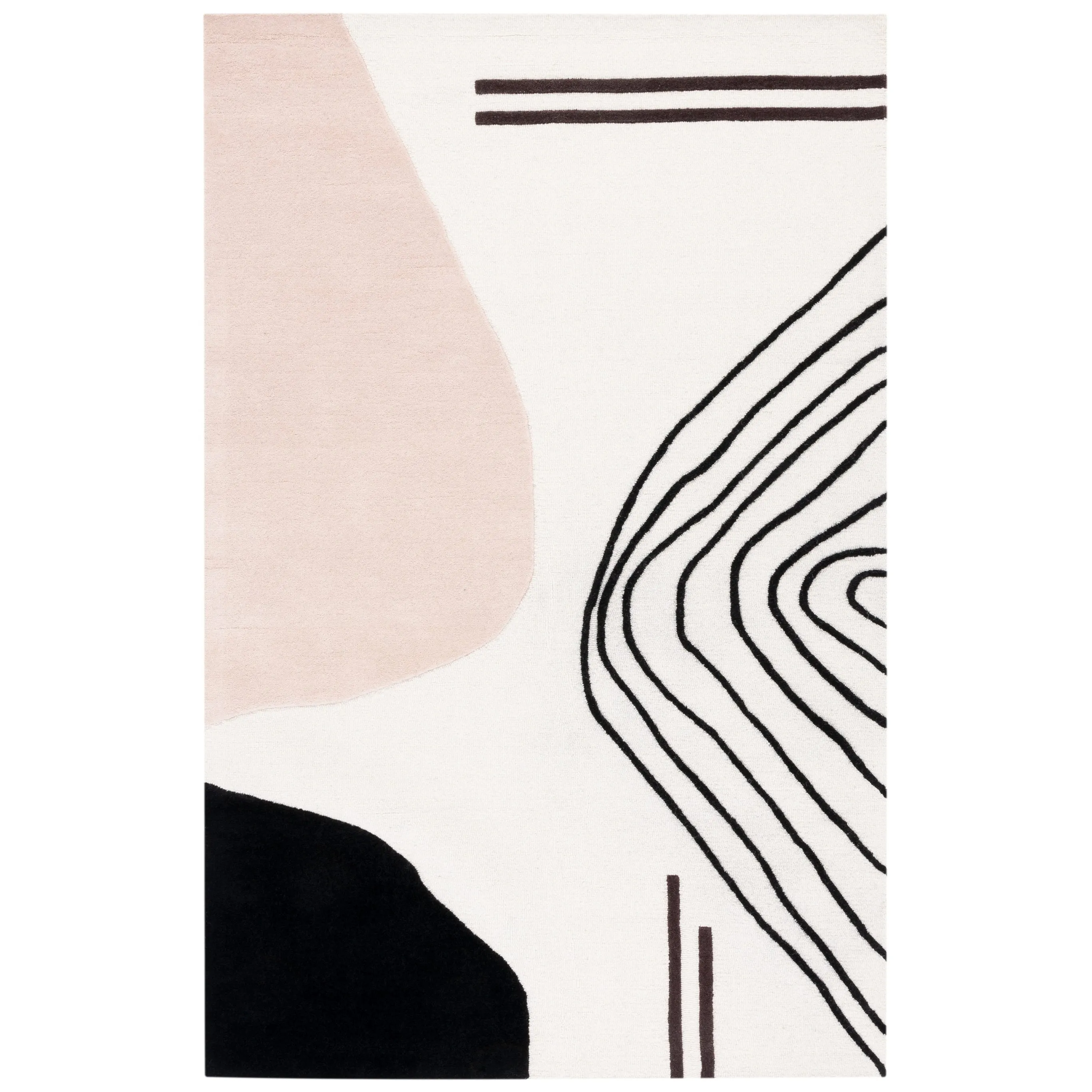 SAFAVIEH Handmade Rodeo Drive Abigayle Mid-Century Modern Wool Rug