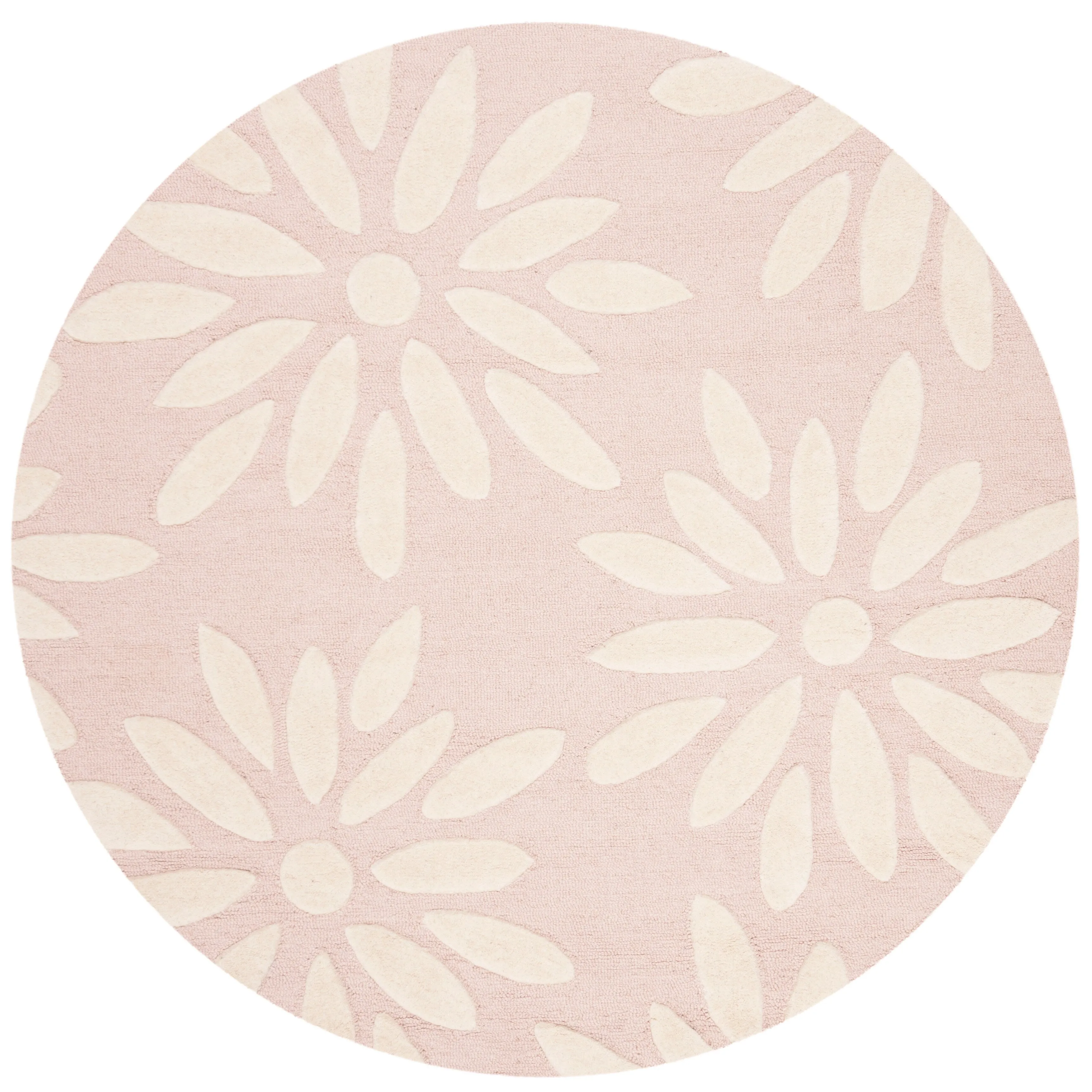 SAFAVIEH Handmade SAFAVIEH Kids Fleurette & Tween Wool Rug