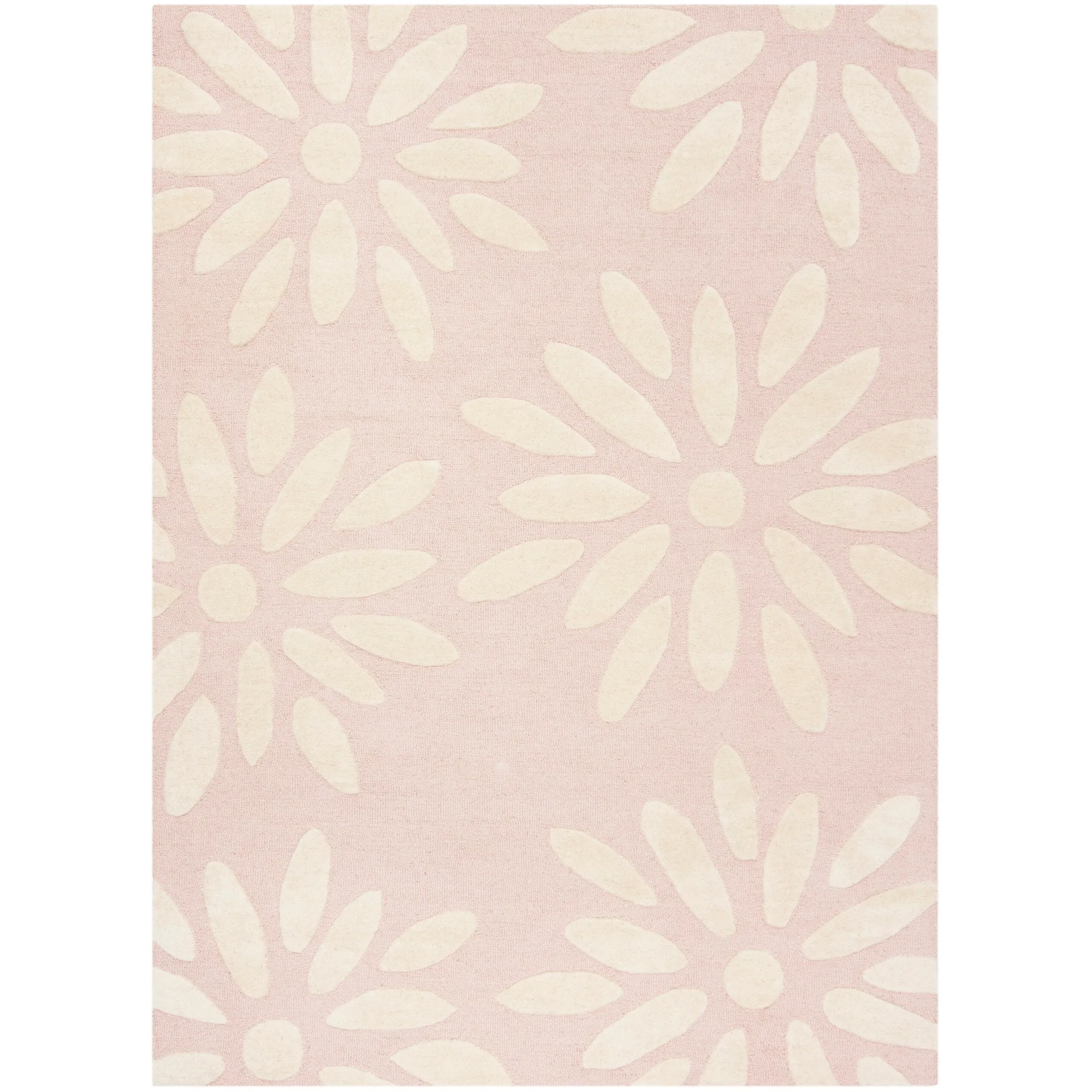 SAFAVIEH Handmade SAFAVIEH Kids Fleurette & Tween Wool Rug
