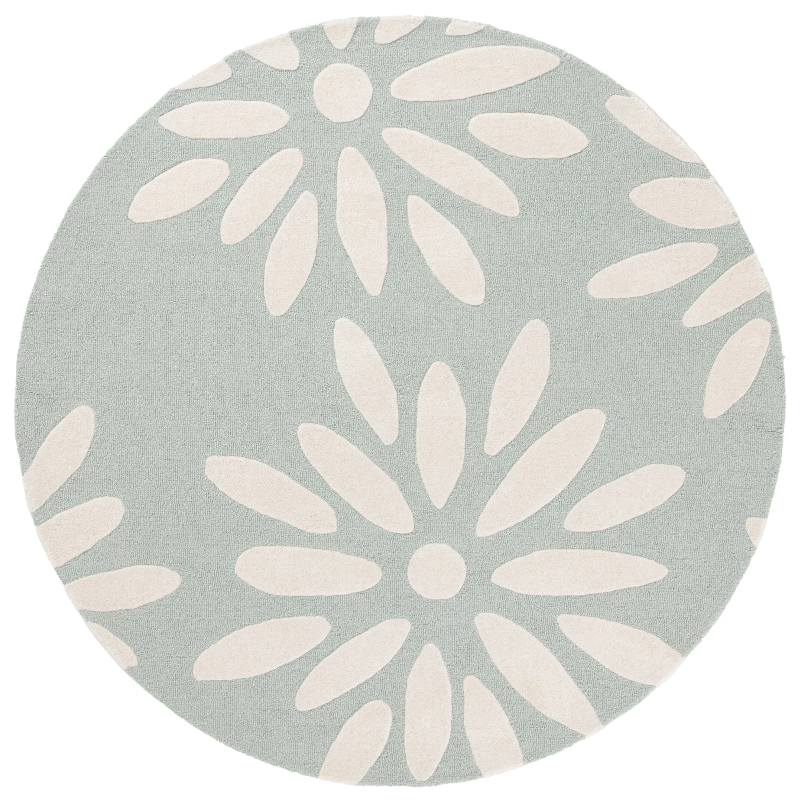 SAFAVIEH Handmade SAFAVIEH Kids Fleurette & Tween Wool Rug