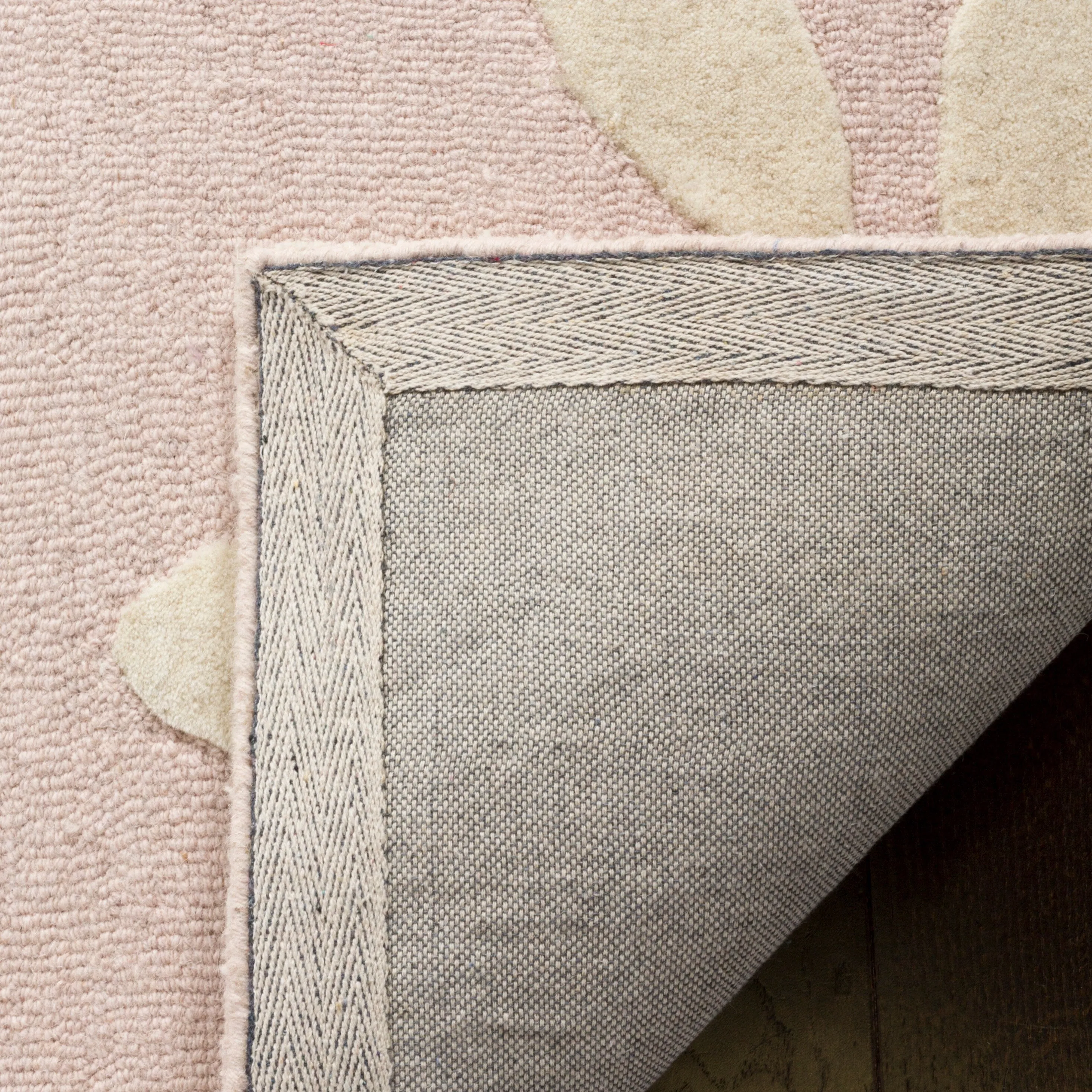 SAFAVIEH Handmade SAFAVIEH Kids Fleurette & Tween Wool Rug