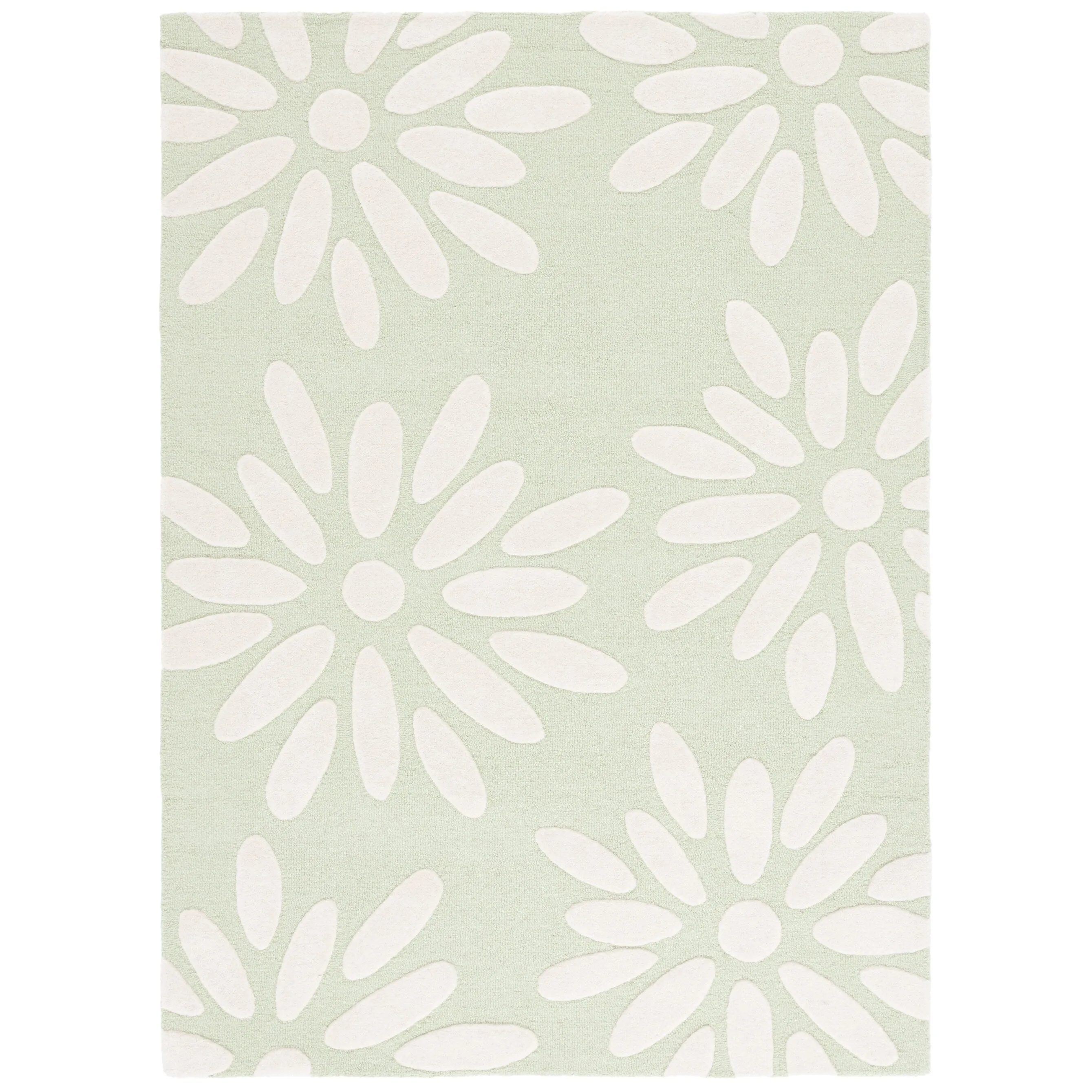 SAFAVIEH Handmade SAFAVIEH Kids Fleurette & Tween Wool Rug