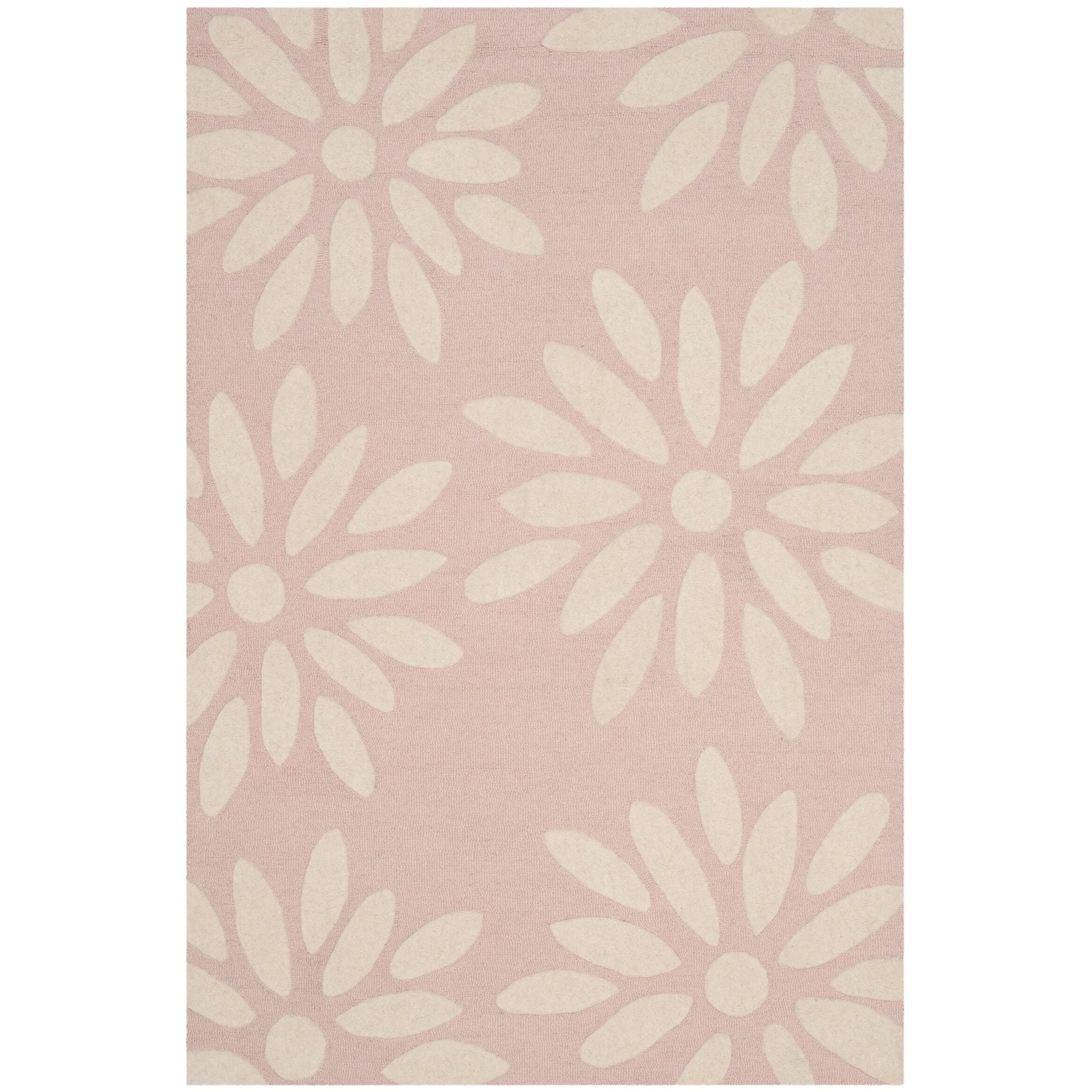 SAFAVIEH Handmade SAFAVIEH Kids Fleurette & Tween Wool Rug