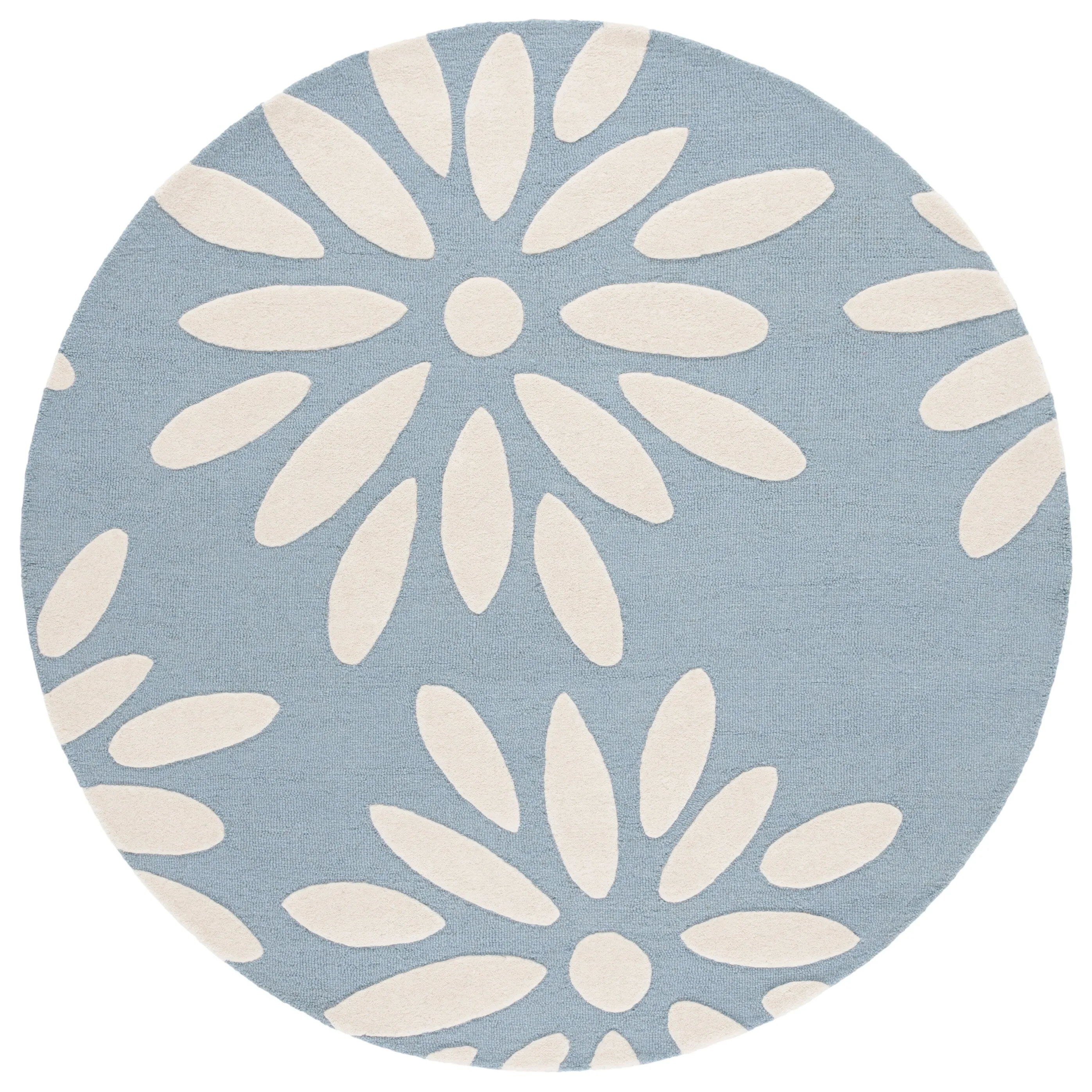 SAFAVIEH Handmade SAFAVIEH Kids Fleurette & Tween Wool Rug