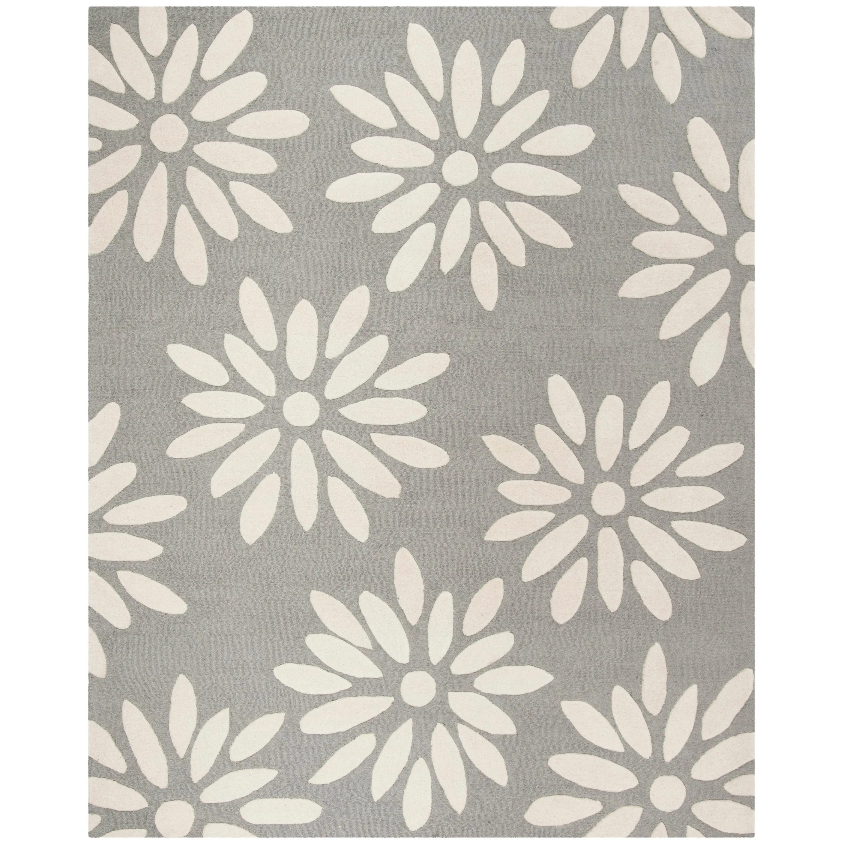 SAFAVIEH Handmade SAFAVIEH Kids Fleurette & Tween Wool Rug