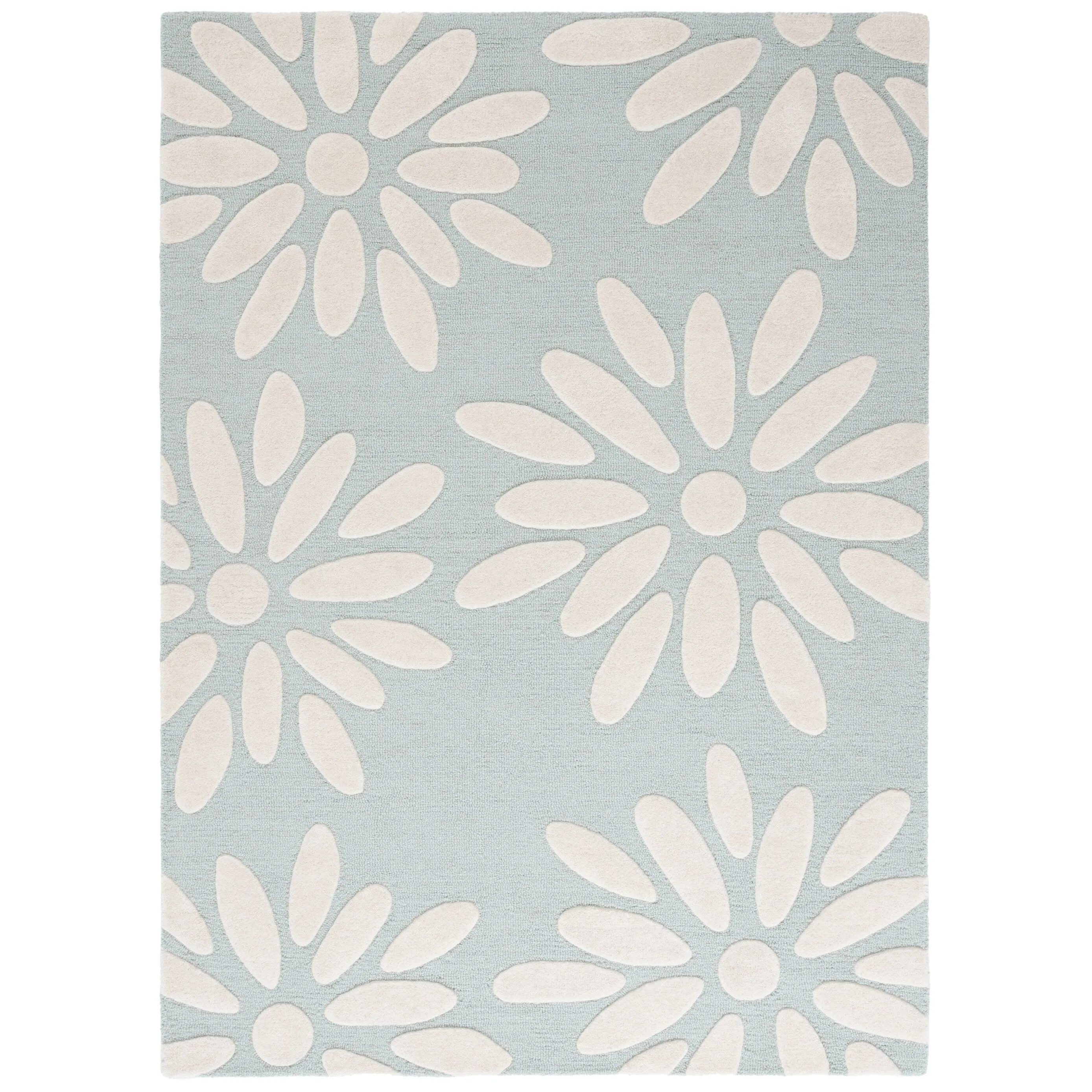 SAFAVIEH Handmade SAFAVIEH Kids Fleurette & Tween Wool Rug