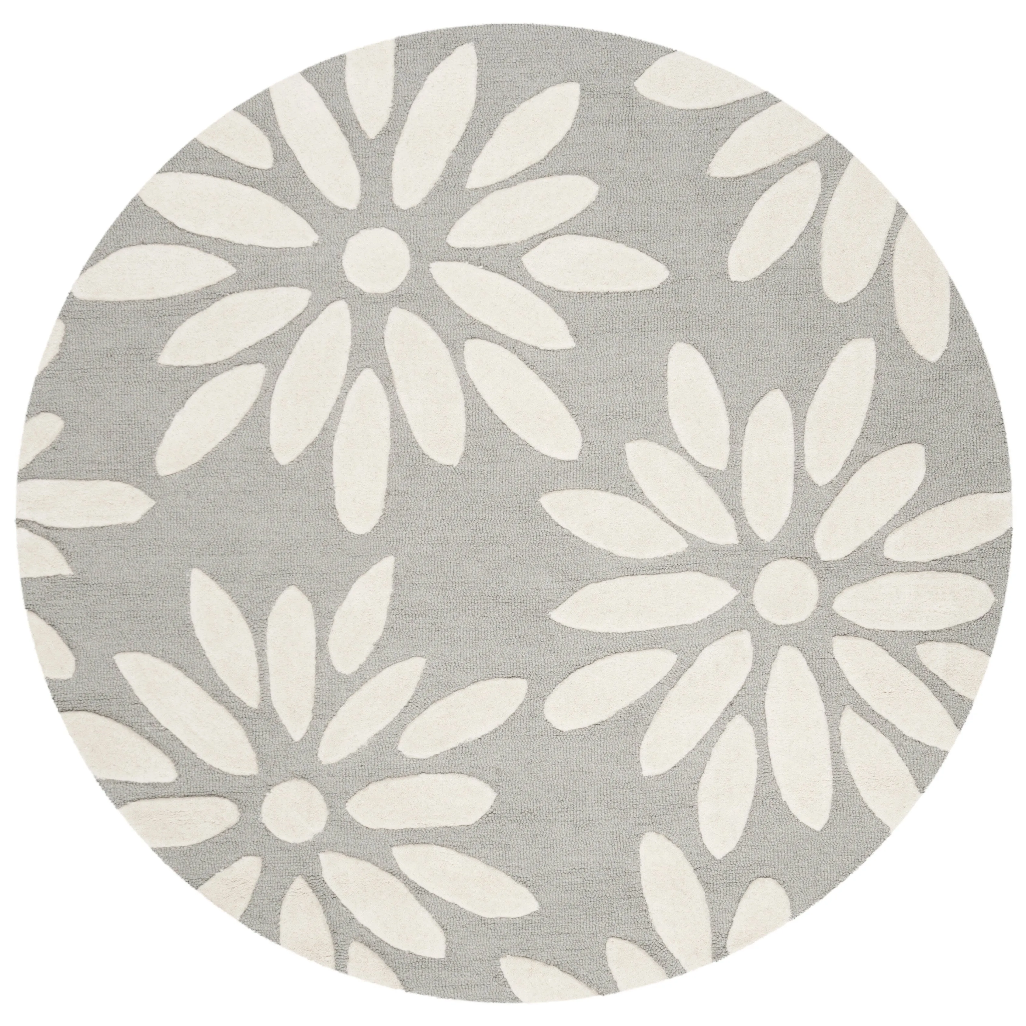 SAFAVIEH Handmade SAFAVIEH Kids Fleurette & Tween Wool Rug
