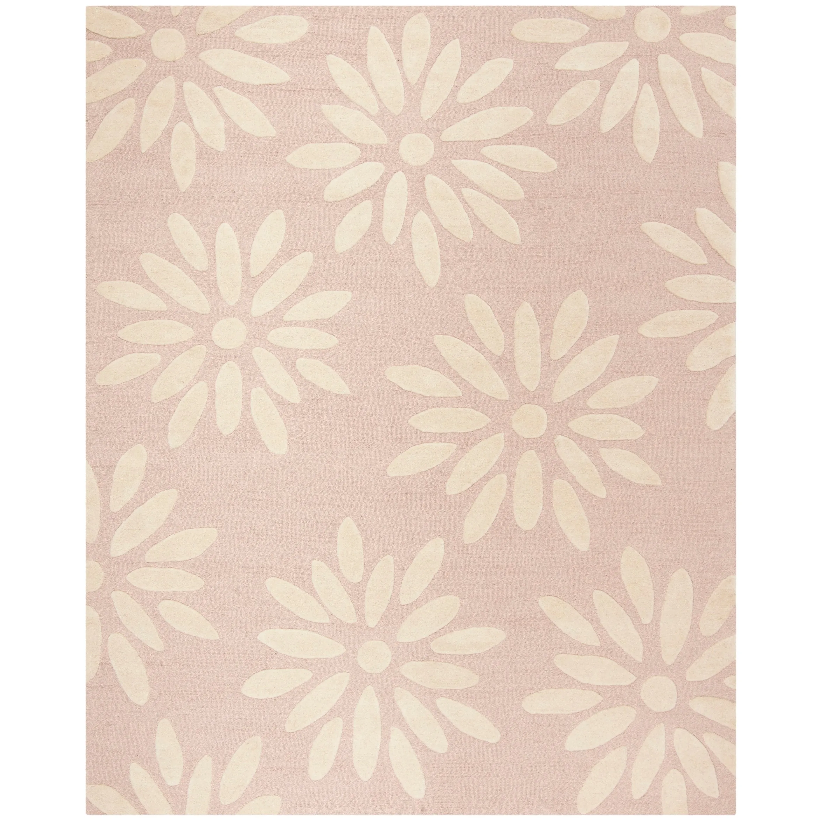SAFAVIEH Handmade SAFAVIEH Kids Fleurette & Tween Wool Rug