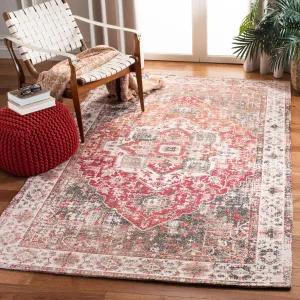 SAFAVIEH Handmade Saffron Ashlynn Traditional Oriental Distressed Cotton Rug