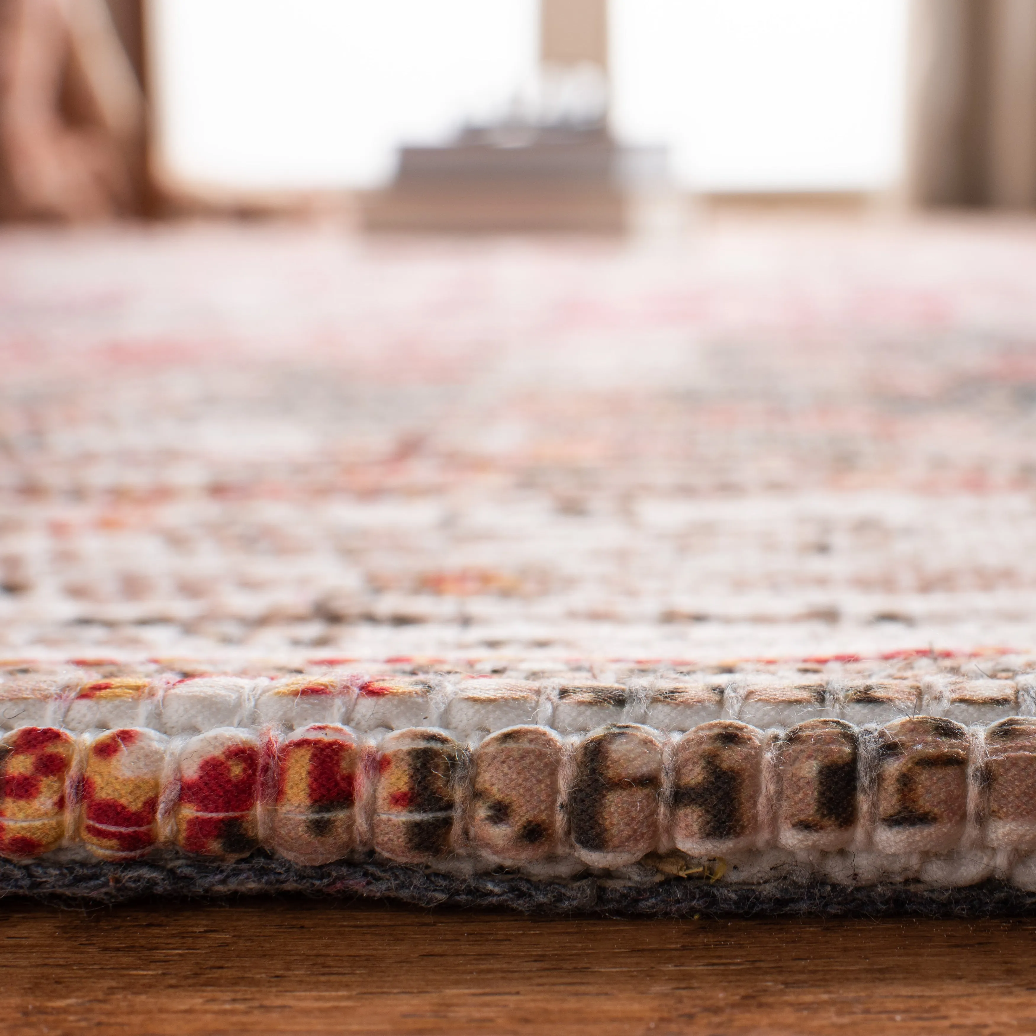 SAFAVIEH Handmade Saffron Ashlynn Traditional Oriental Distressed Cotton Rug