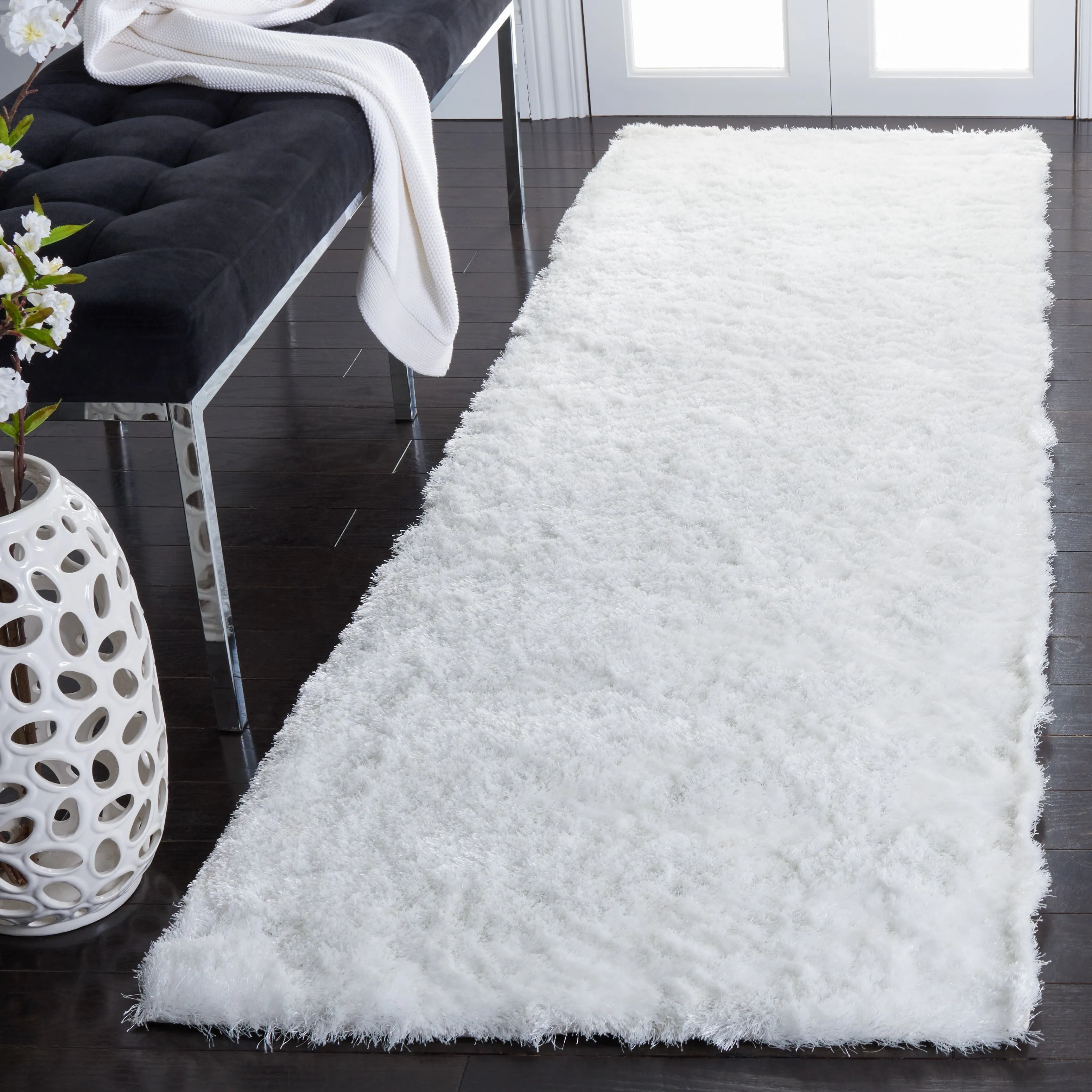 SAFAVIEH Handmade Shag Brooklyn Shag 2-inch Thick Rug