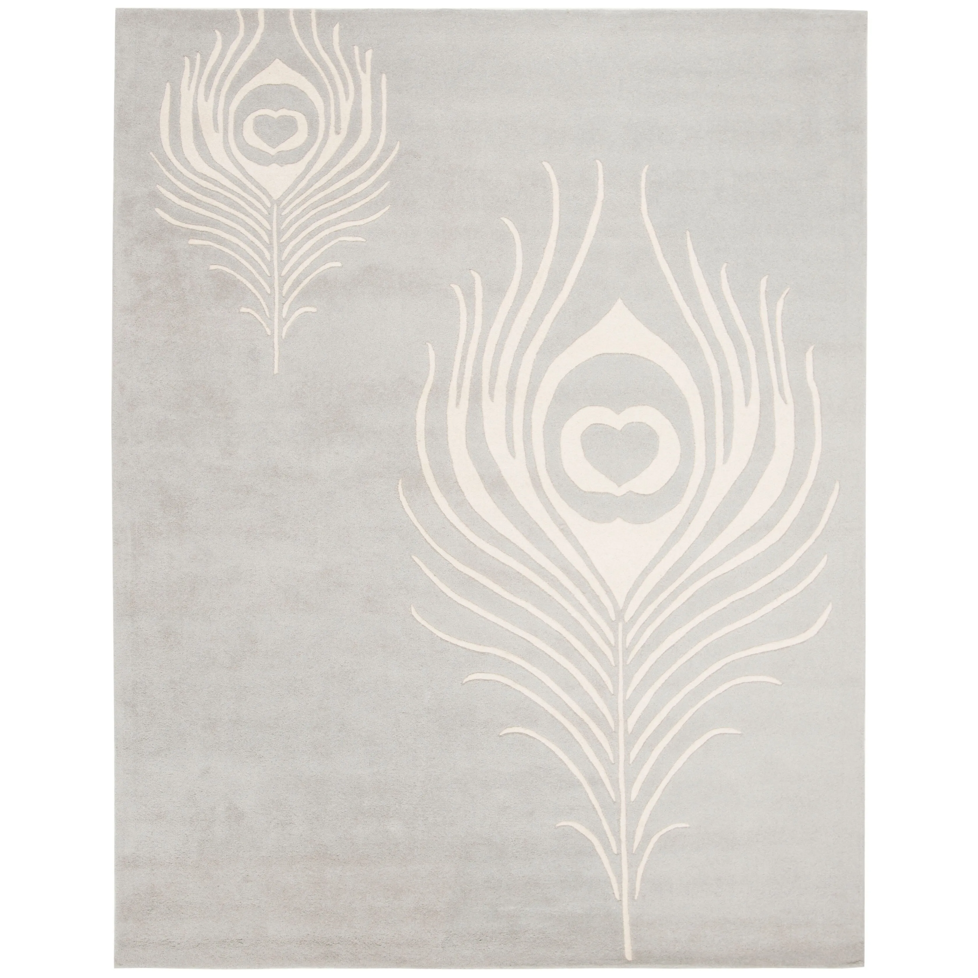 SAFAVIEH Handmade Soho Alyse Peacock Feather N.Z. Wool Rug