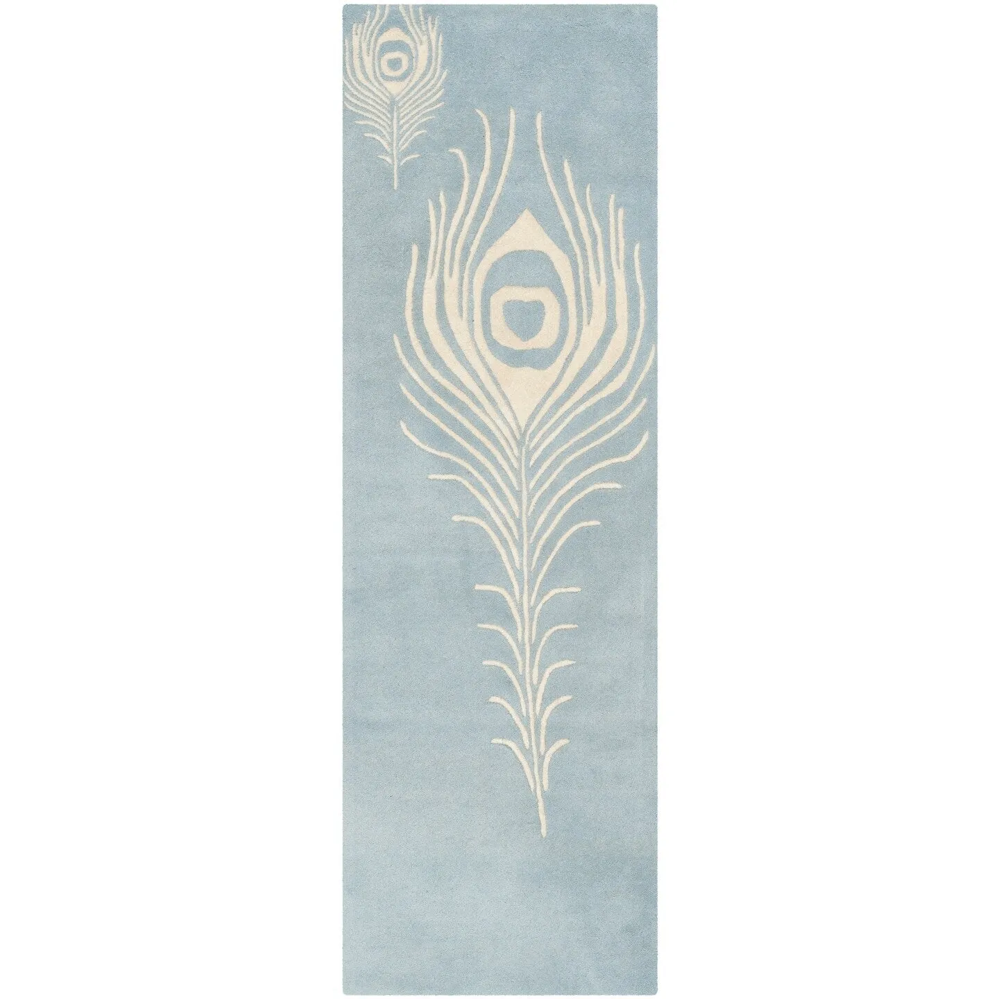 SAFAVIEH Handmade Soho Alyse Peacock Feather N.Z. Wool Rug