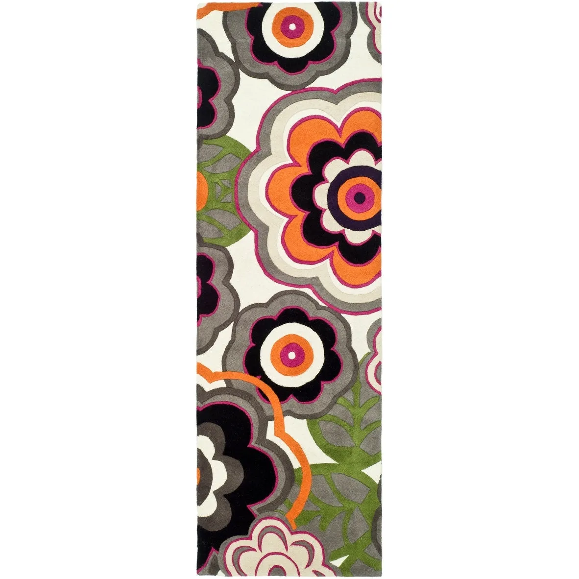 SAFAVIEH Handmade Soho Ashly Floral N.Z. Wool Rug