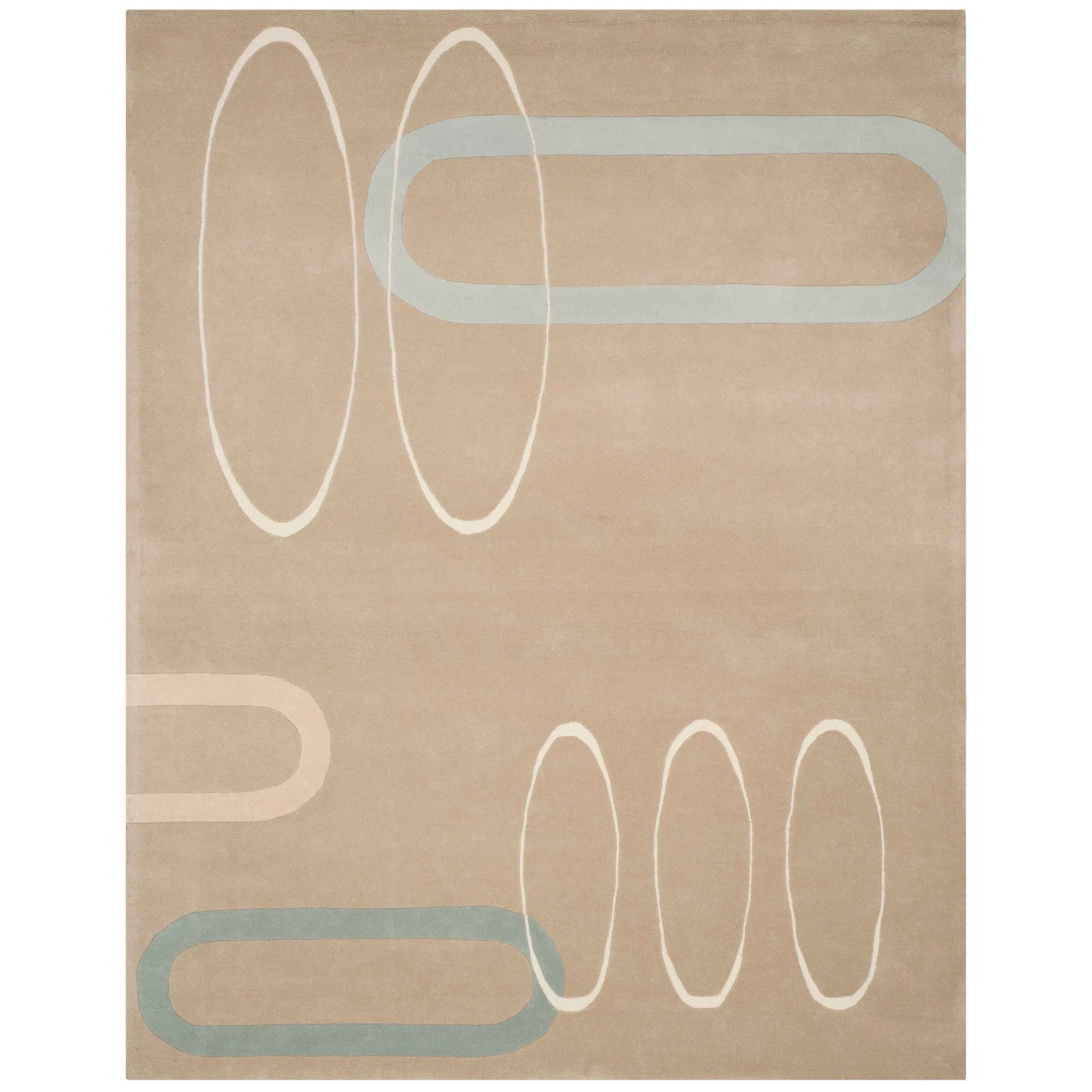 SAFAVIEH Handmade Soho Kalyn Ellipses Wool Rug