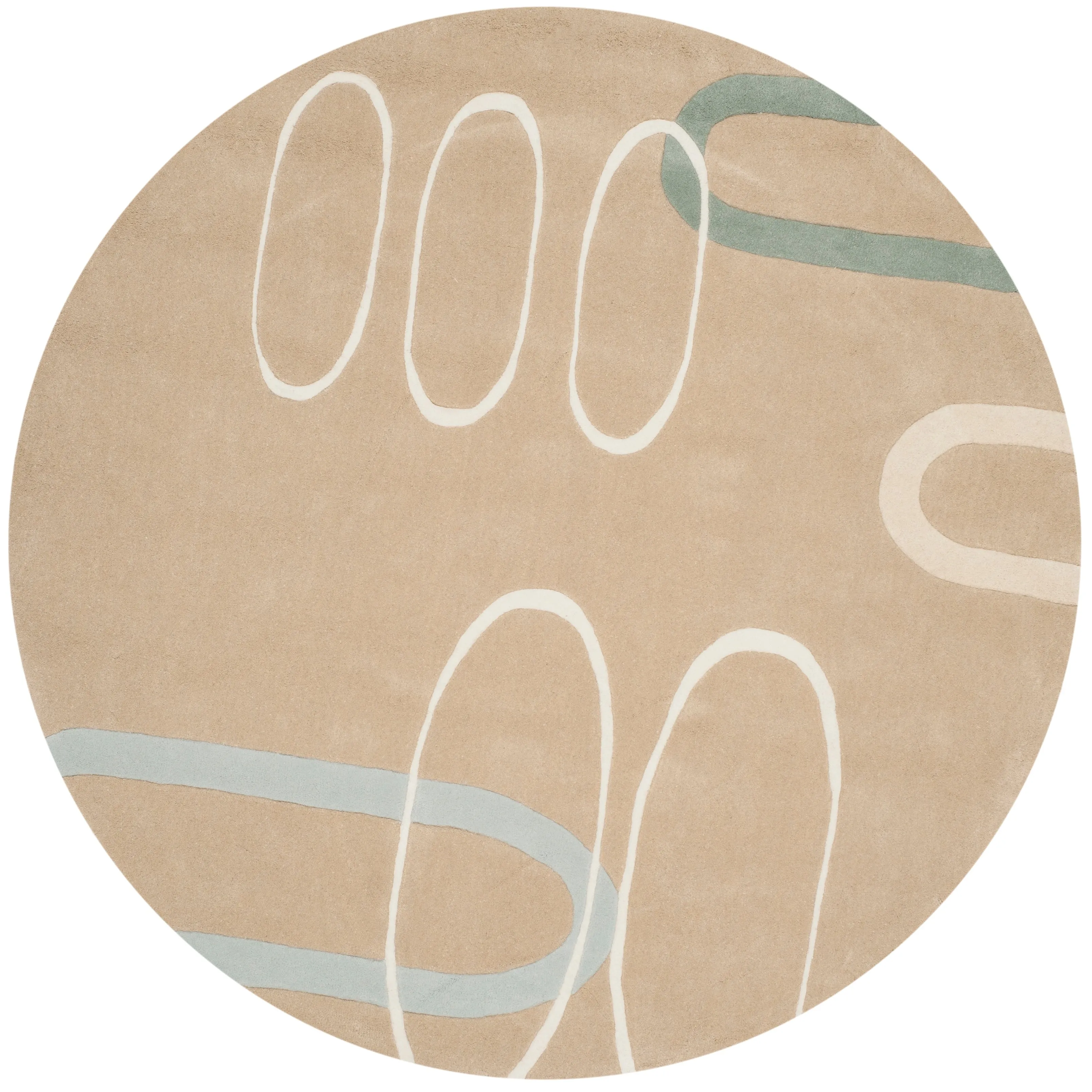 SAFAVIEH Handmade Soho Kalyn Ellipses Wool Rug