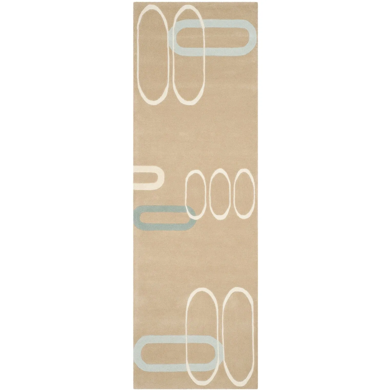 SAFAVIEH Handmade Soho Kalyn Ellipses Wool Rug