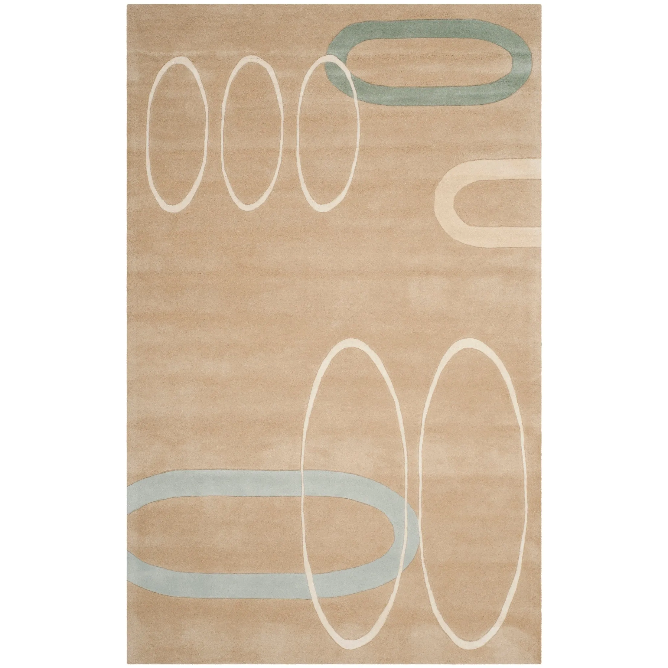 SAFAVIEH Handmade Soho Kalyn Ellipses Wool Rug