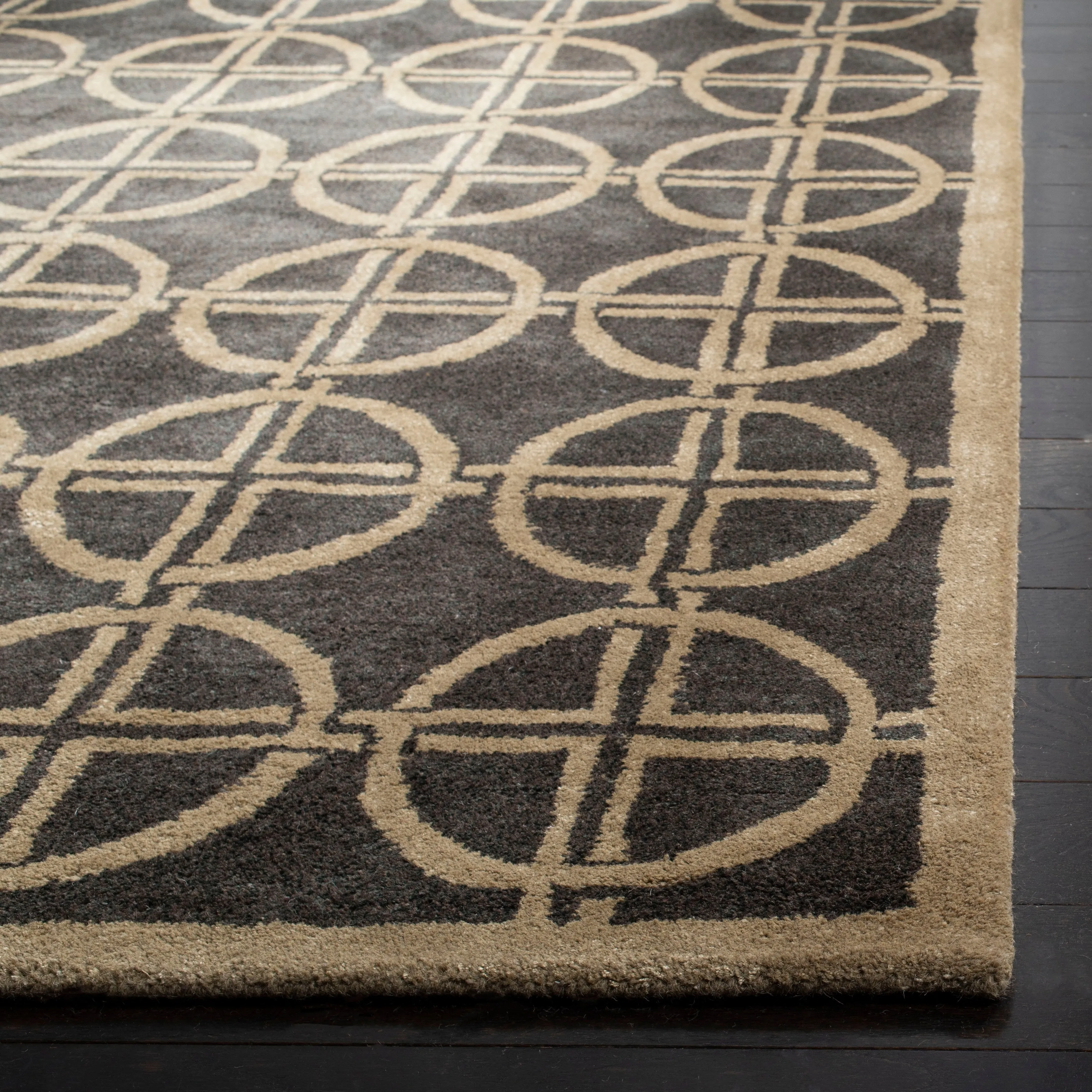 SAFAVIEH Handmade Soho Reyna Deco N.Z. Wool Rug