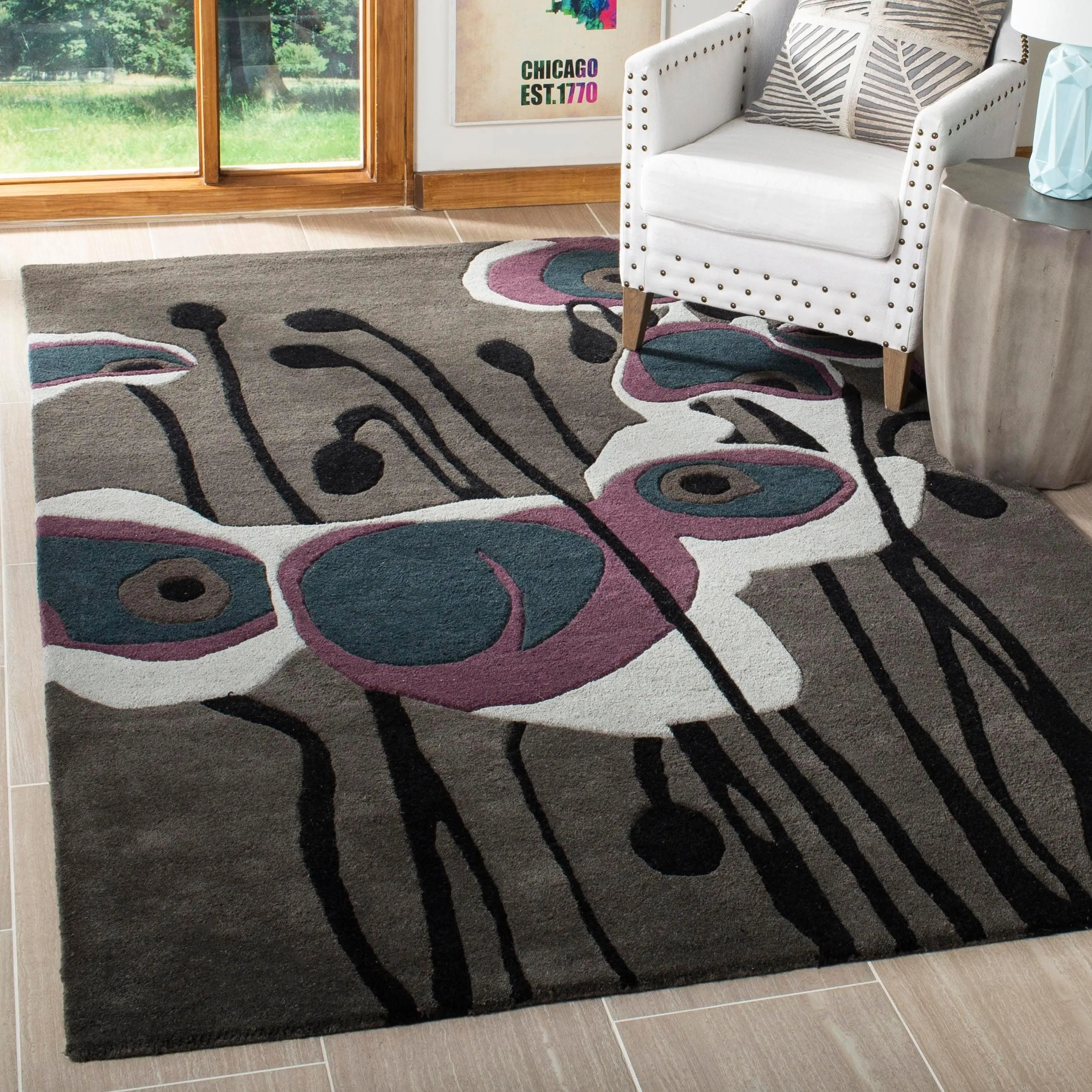 SAFAVIEH Handmade Soho Winter N.Z. Wool Rug