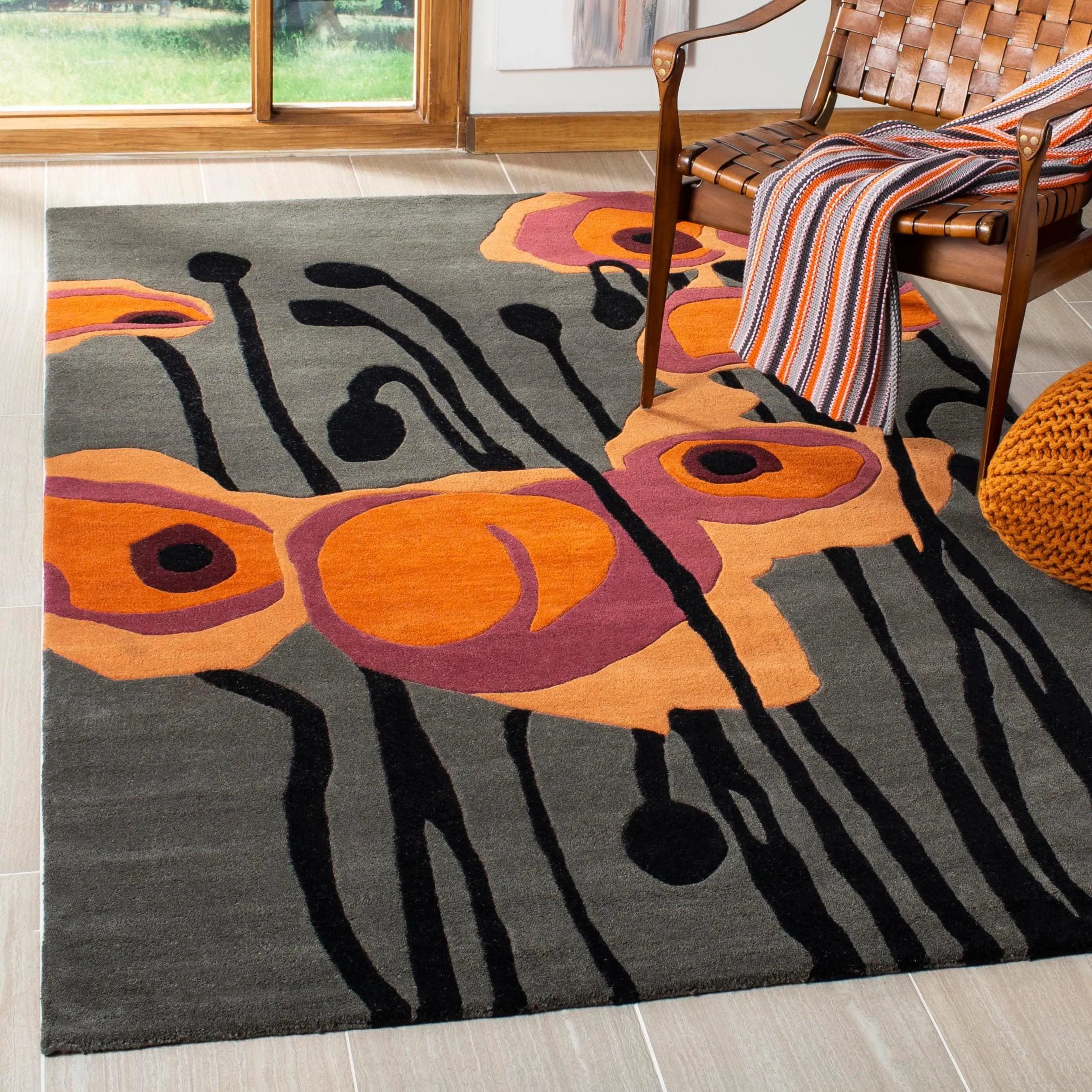 SAFAVIEH Handmade Soho Winter N.Z. Wool Rug