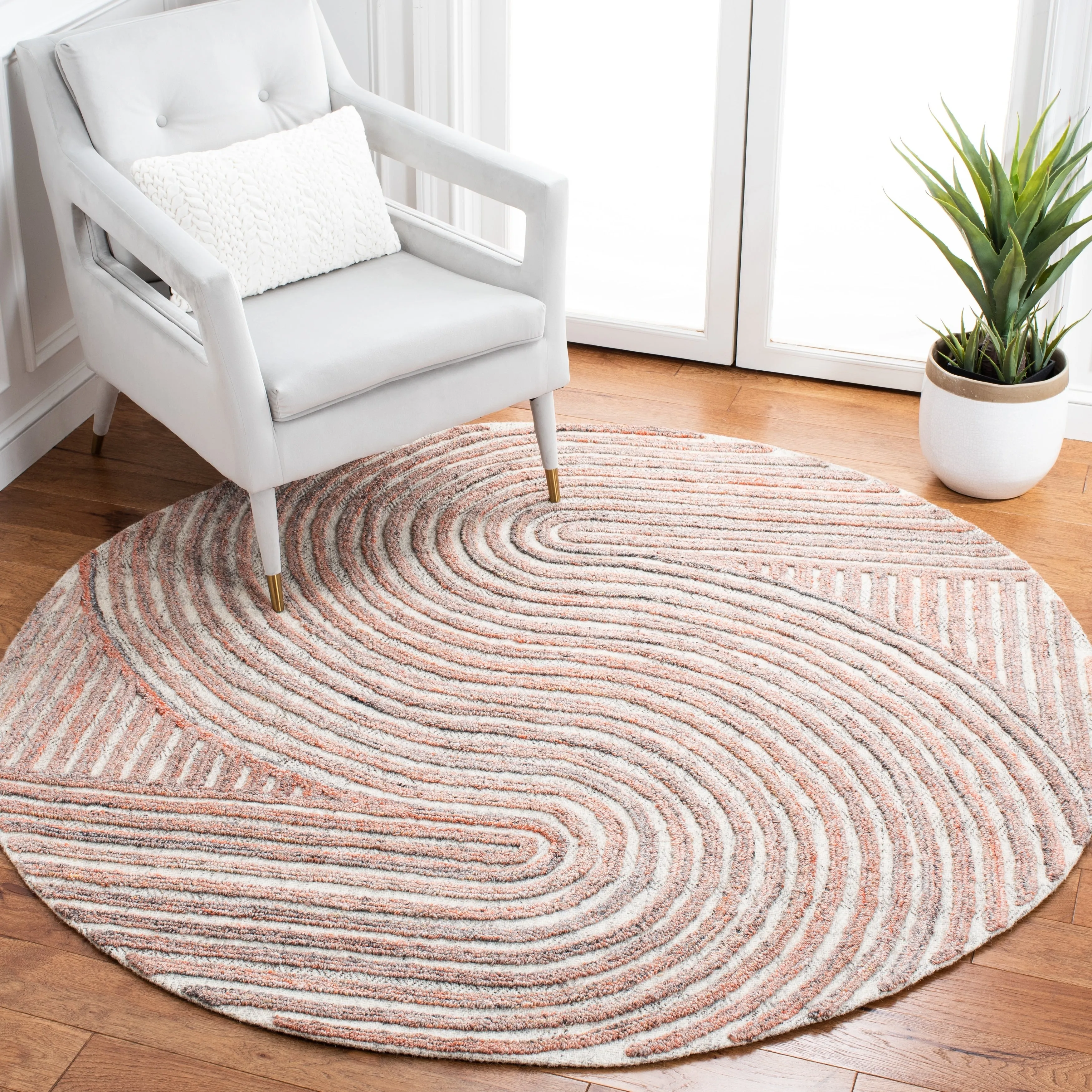 SAFAVIEH Handmade Southampton Asha Abstract Wool Rug