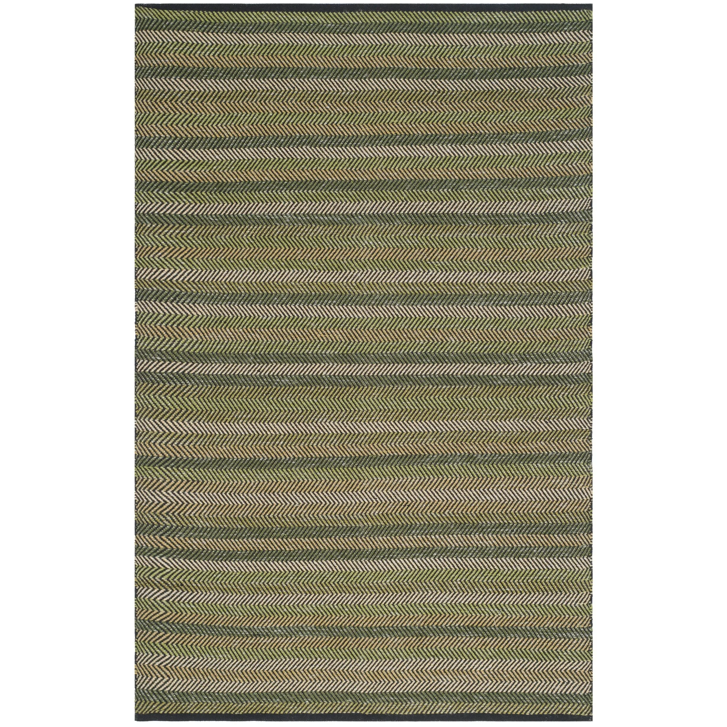 SAFAVIEH Handmade Striped Kilim Jenelle Stripe Wool Rug