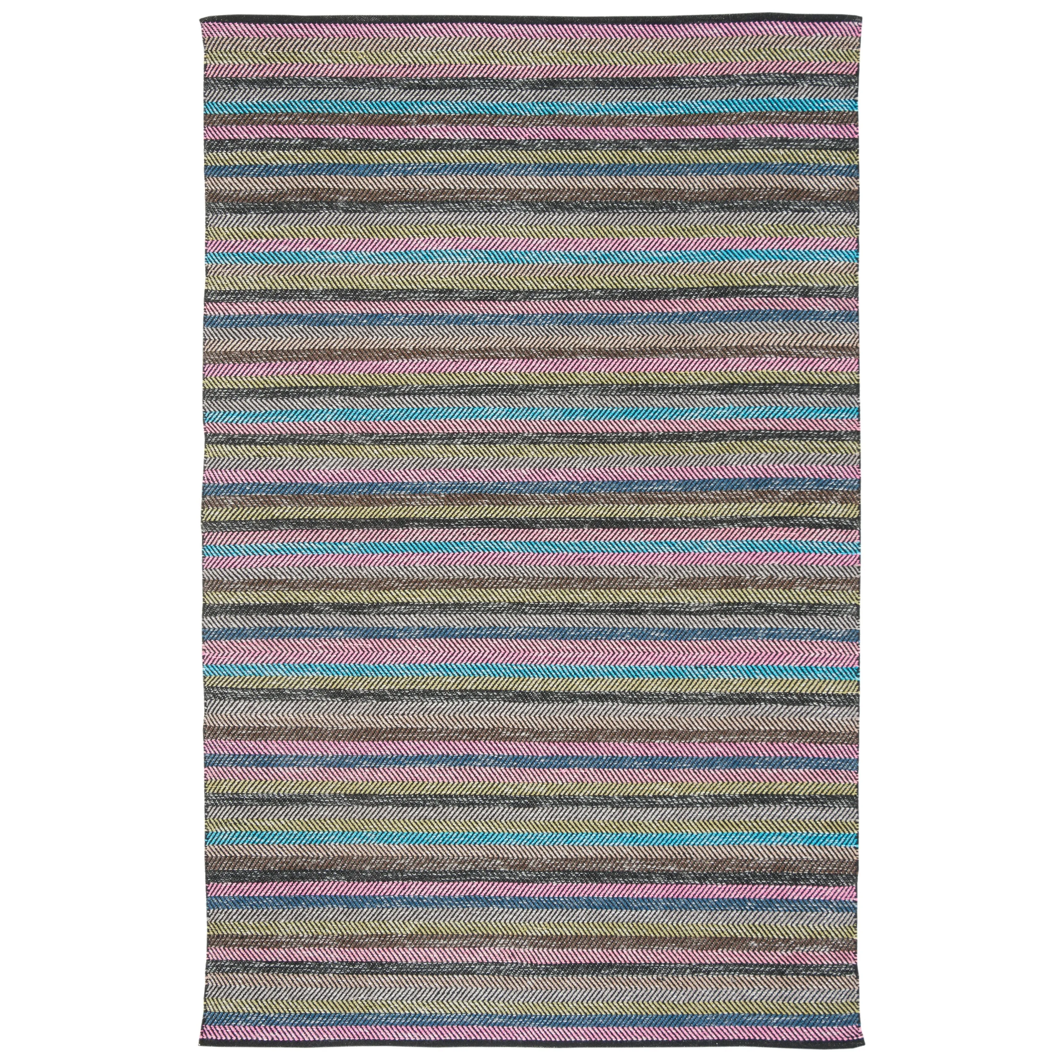 SAFAVIEH Handmade Striped Kilim Jenelle Stripe Wool Rug